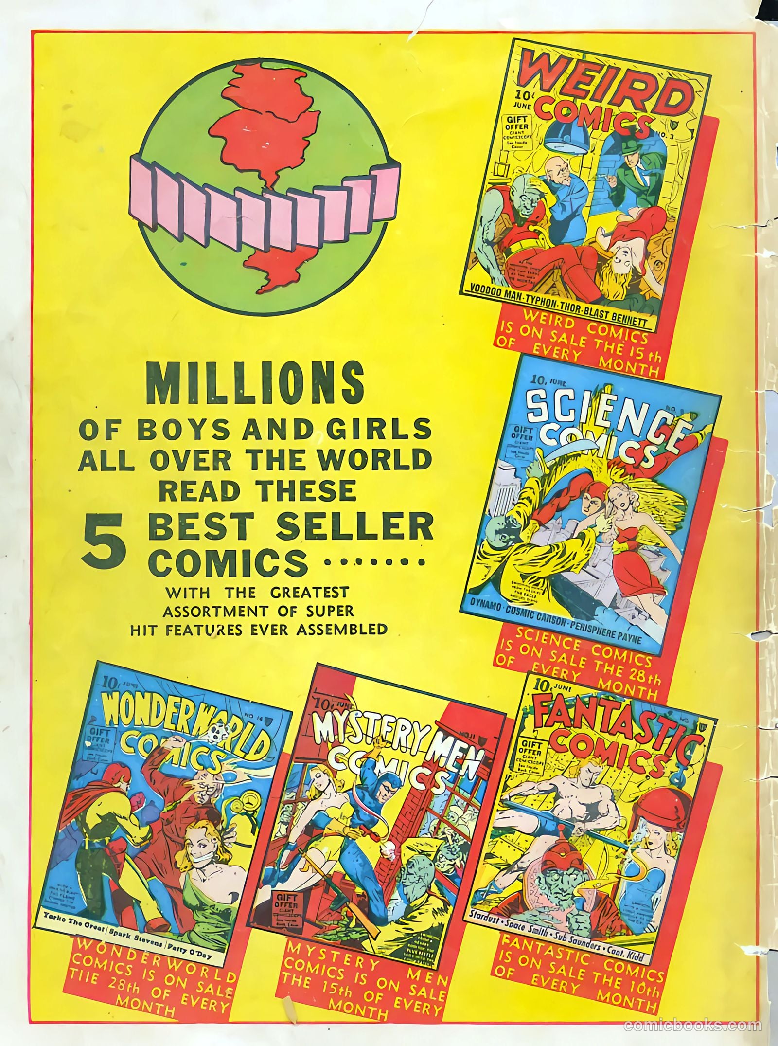 Mystery Men Comics #12 — page 68 of 68