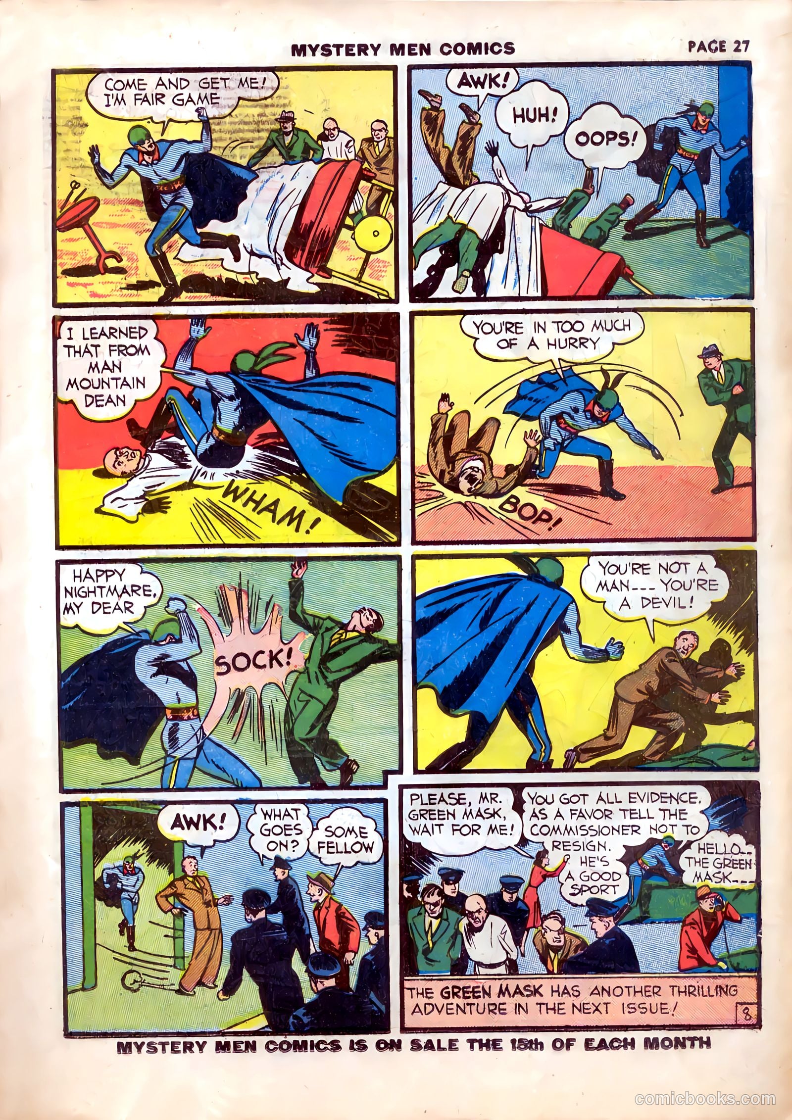 Mystery Men Comics #13 — page 31 of 68