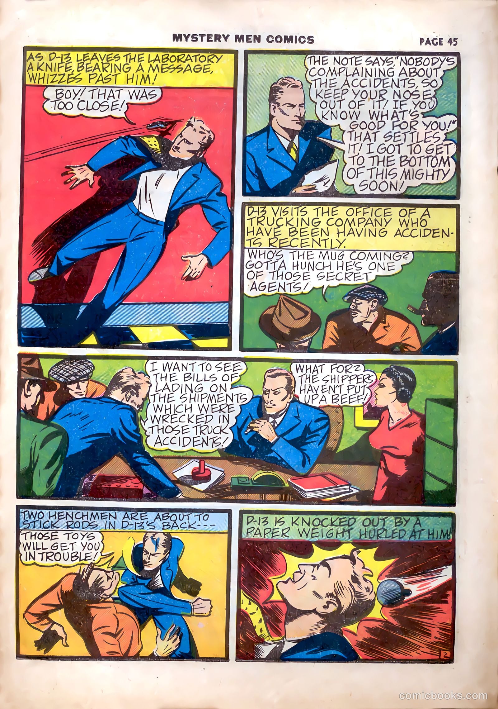 Mystery Men Comics #13 — page 49 of 68