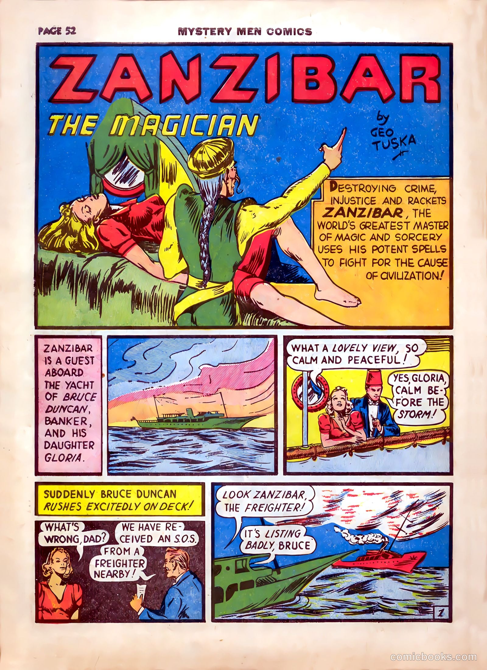 Mystery Men Comics #13 — page 56 of 68