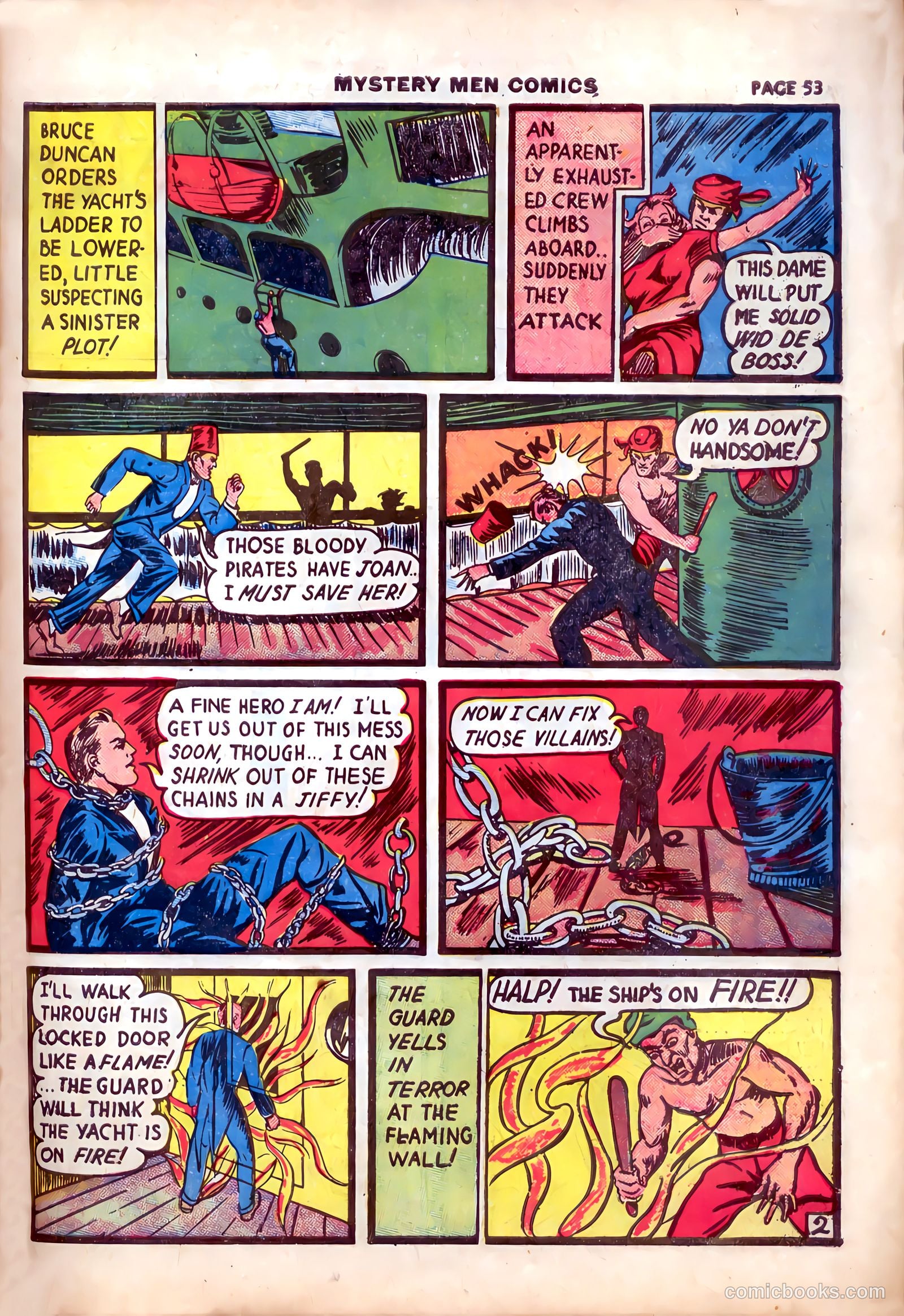 Mystery Men Comics #13 — page 57 of 68