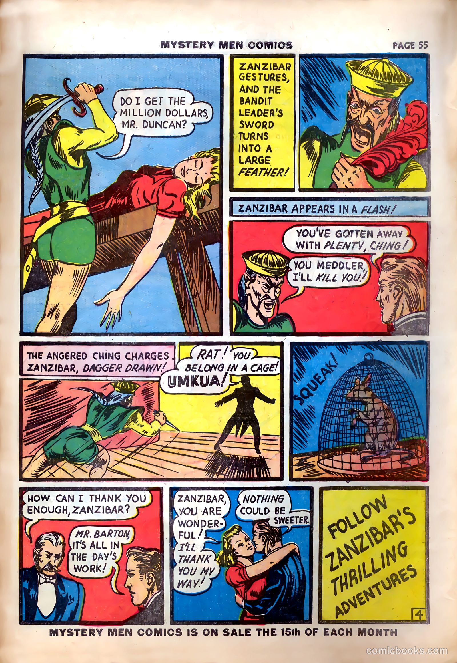 Mystery Men Comics #13 — page 59 of 68
