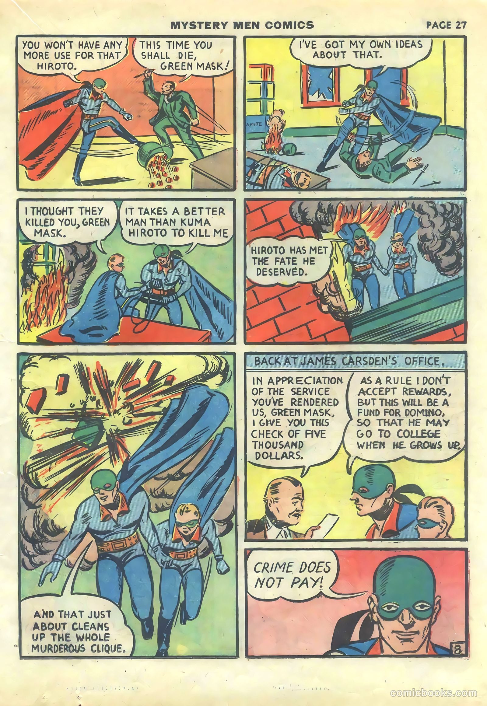 Mystery Men Comics #14 — page 29 of 68