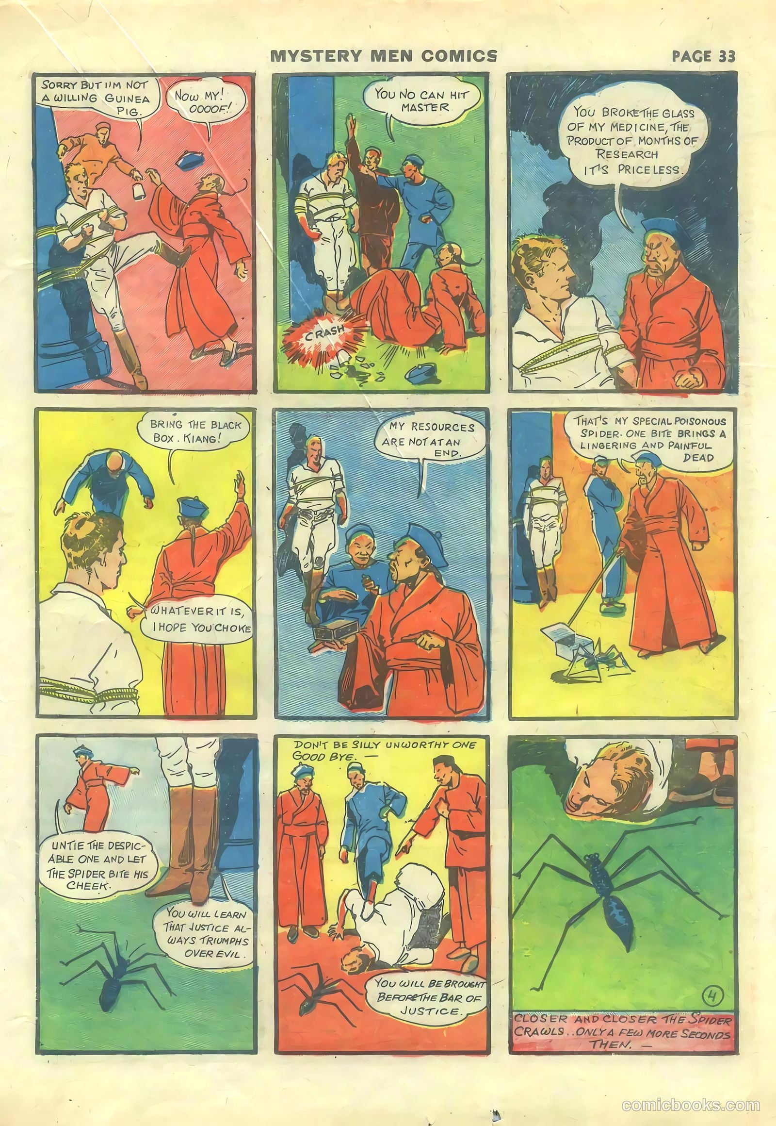 Mystery Men Comics #14 — page 35 of 68