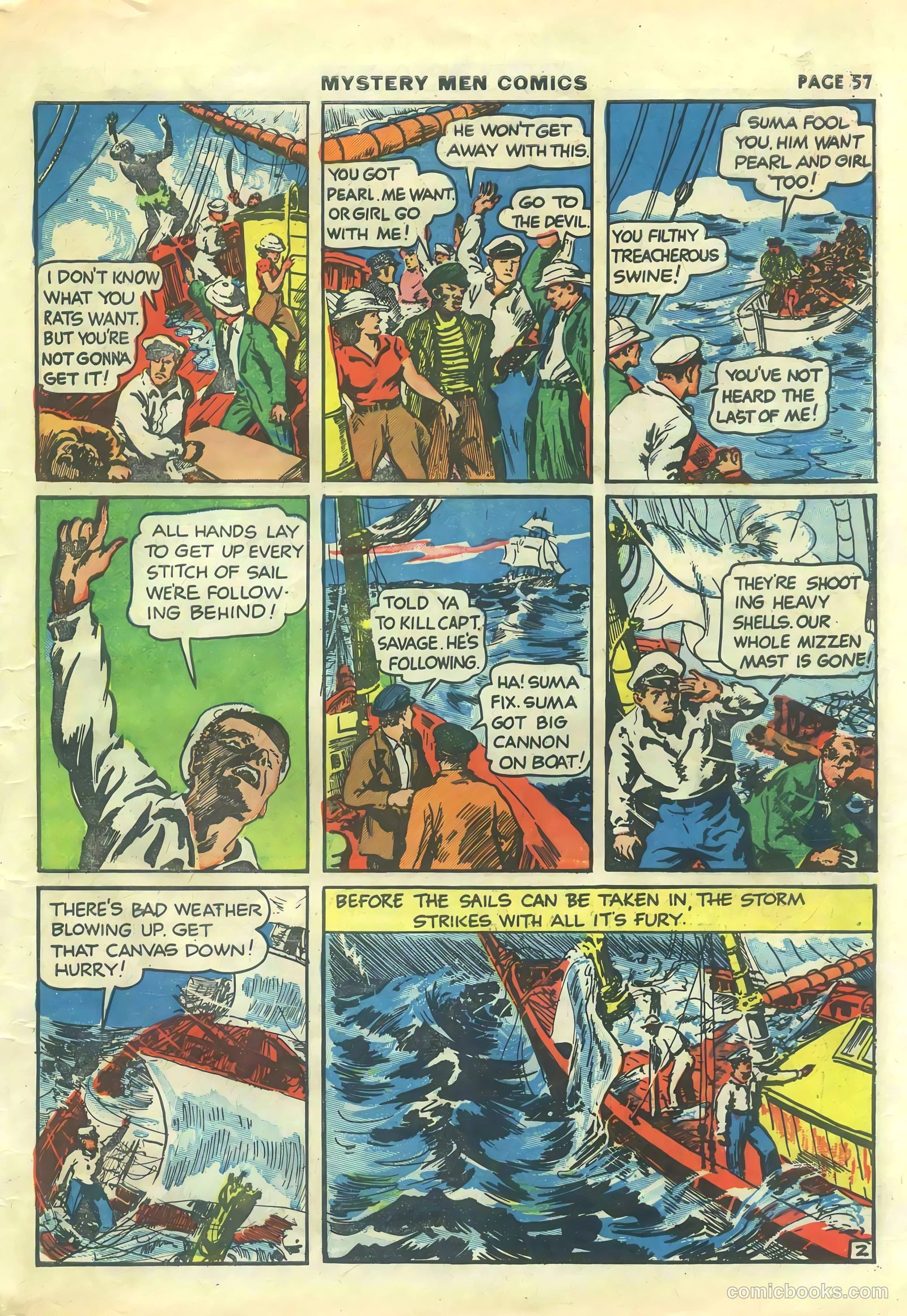 Mystery Men Comics #14 — page 59 of 68