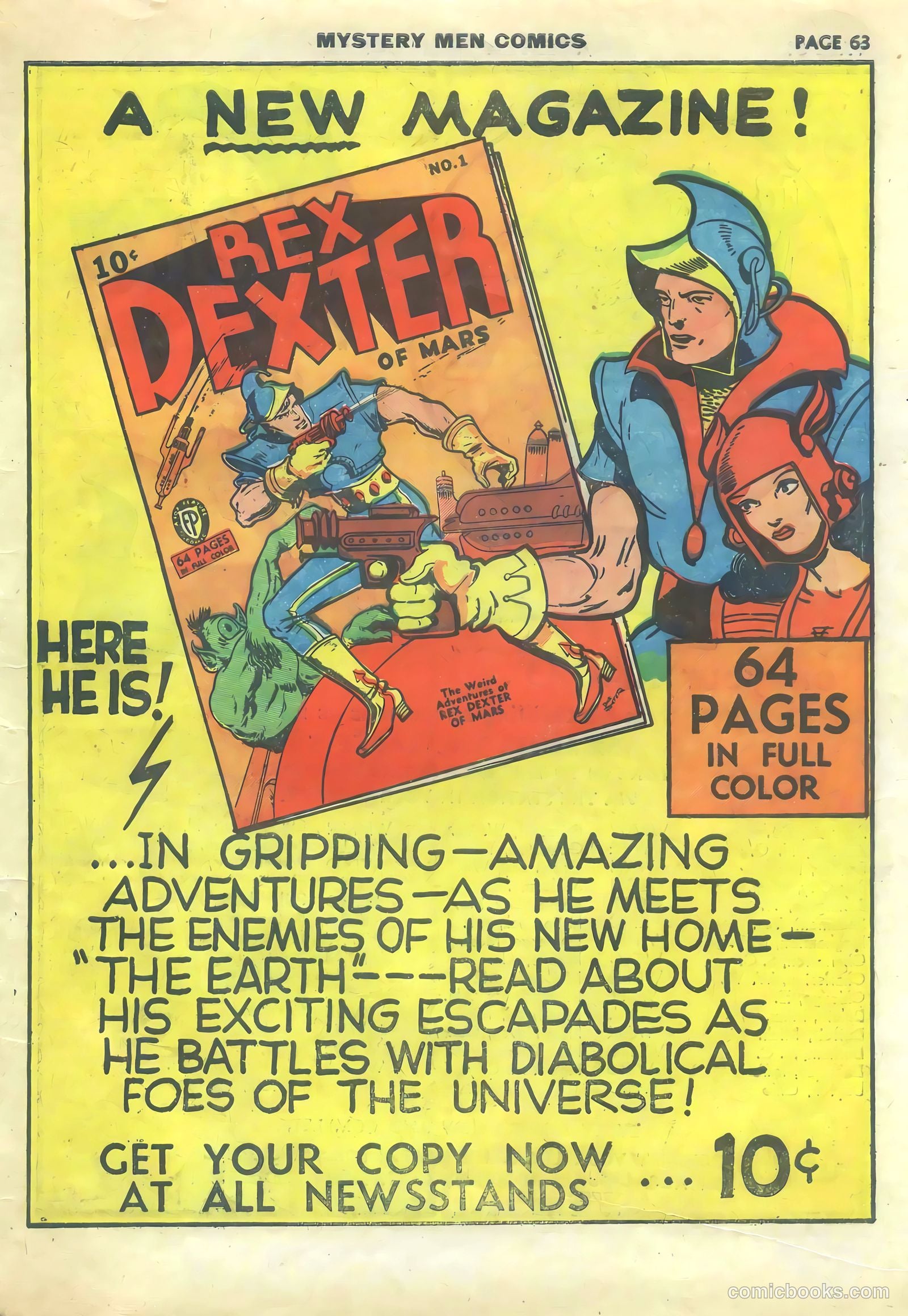 Mystery Men Comics #14 — page 65 of 68