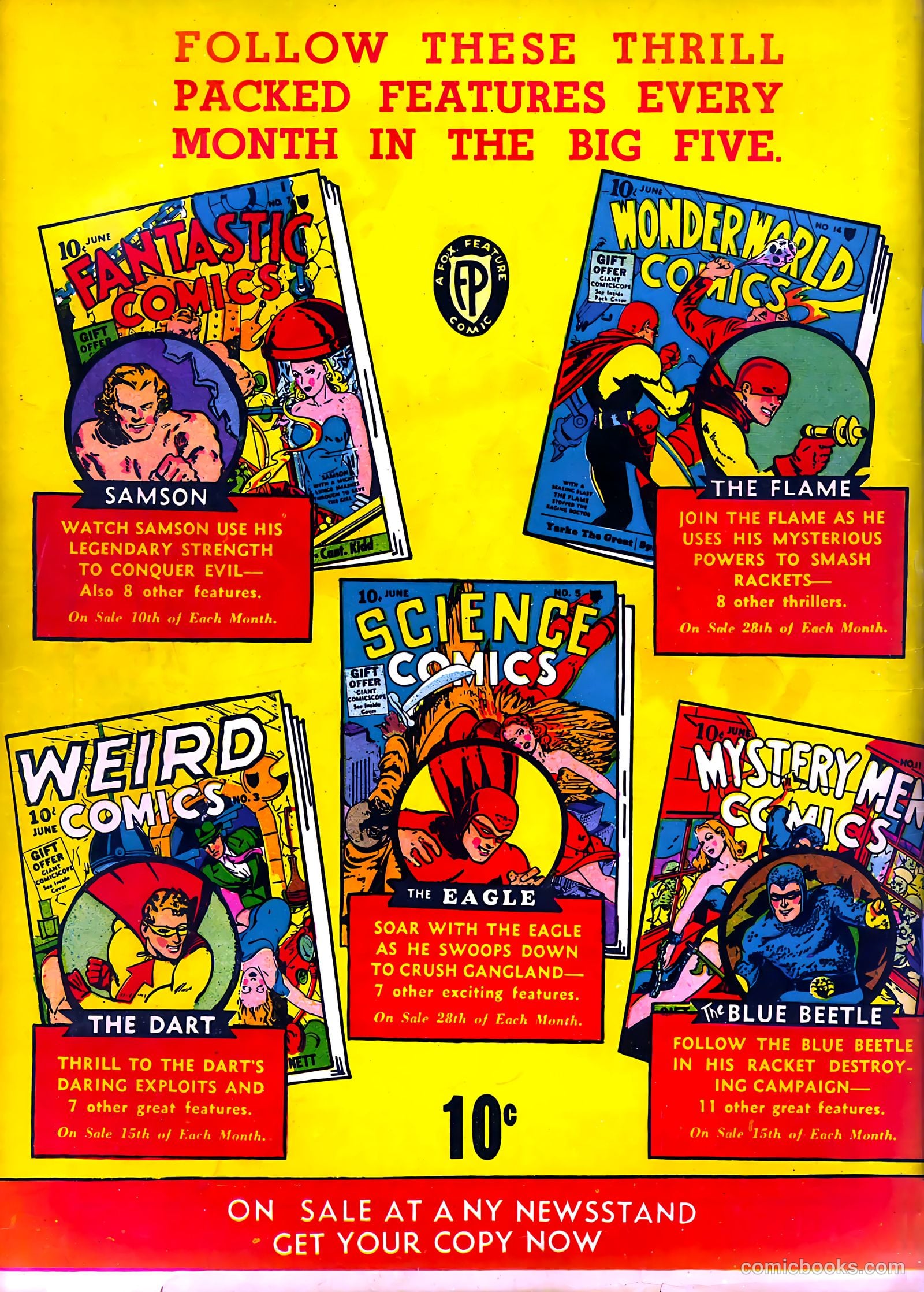 Mystery Men Comics #14 — page 68 of 68