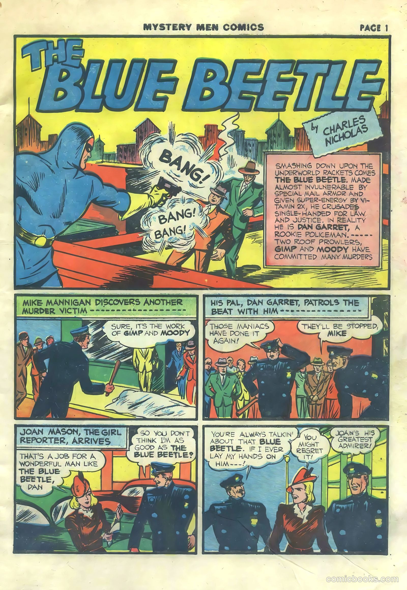 Mystery Men Comics #15 — page 3 of 68
