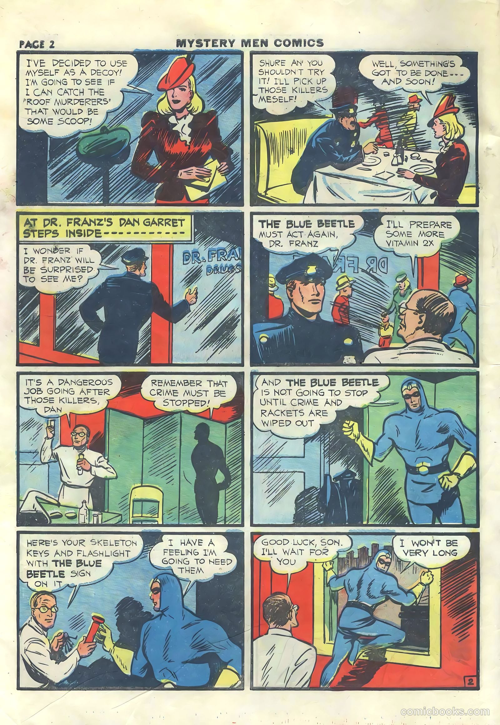Mystery Men Comics #15 — page 4 of 68