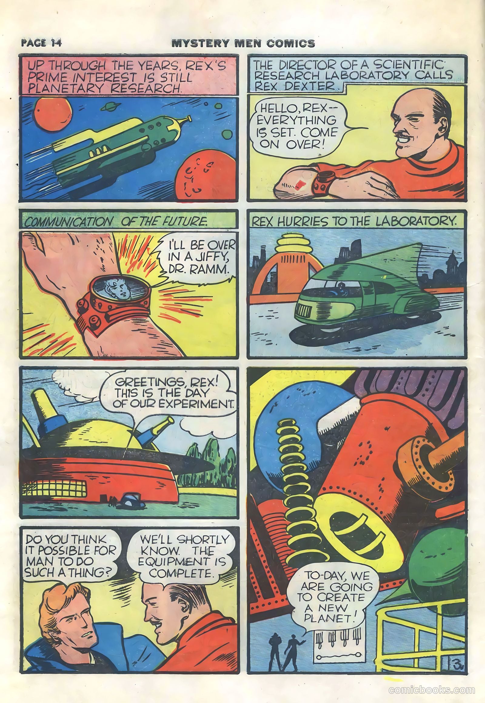 Mystery Men Comics #15 — page 16 of 68