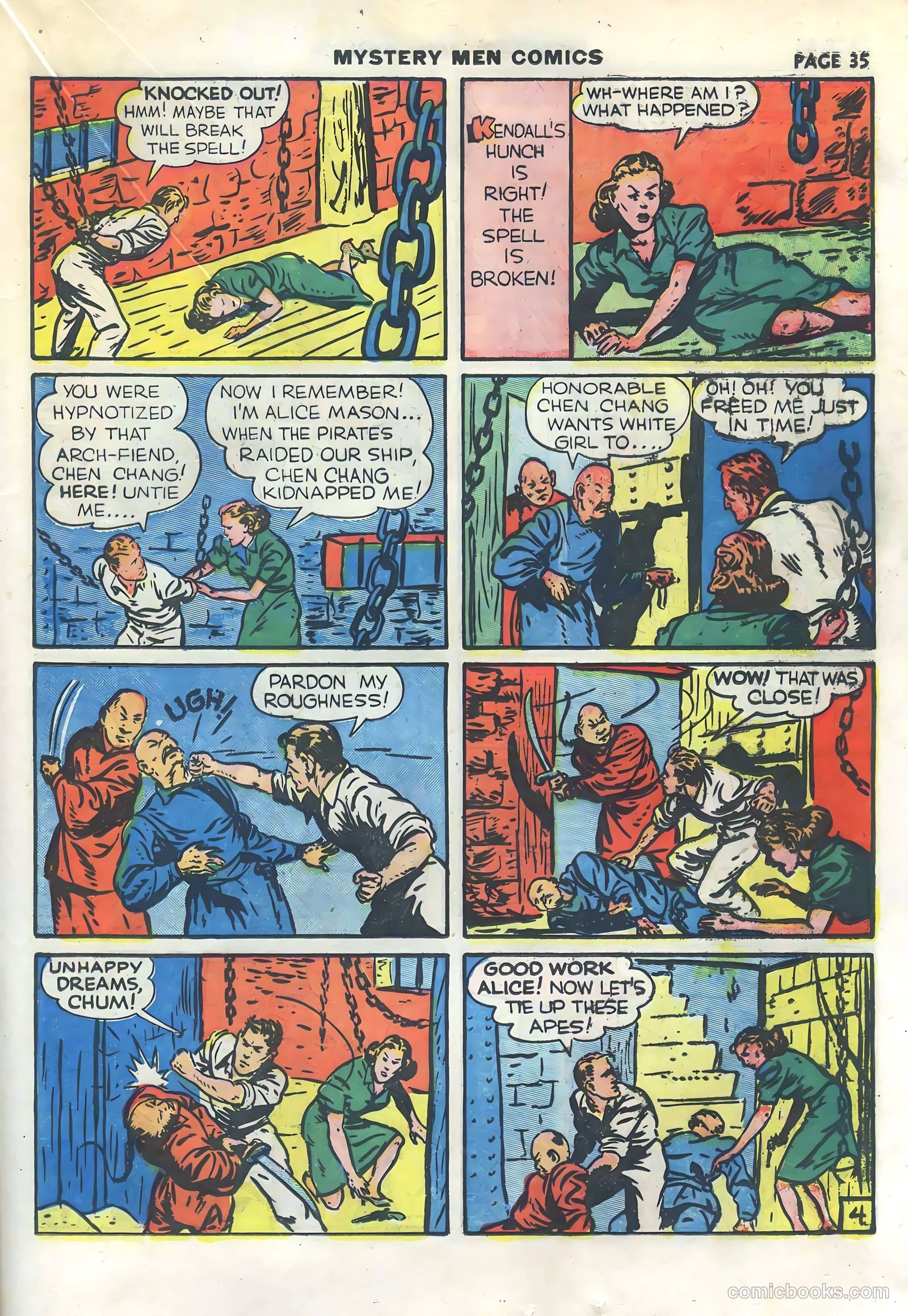 Mystery Men Comics #15 — page 37 of 68