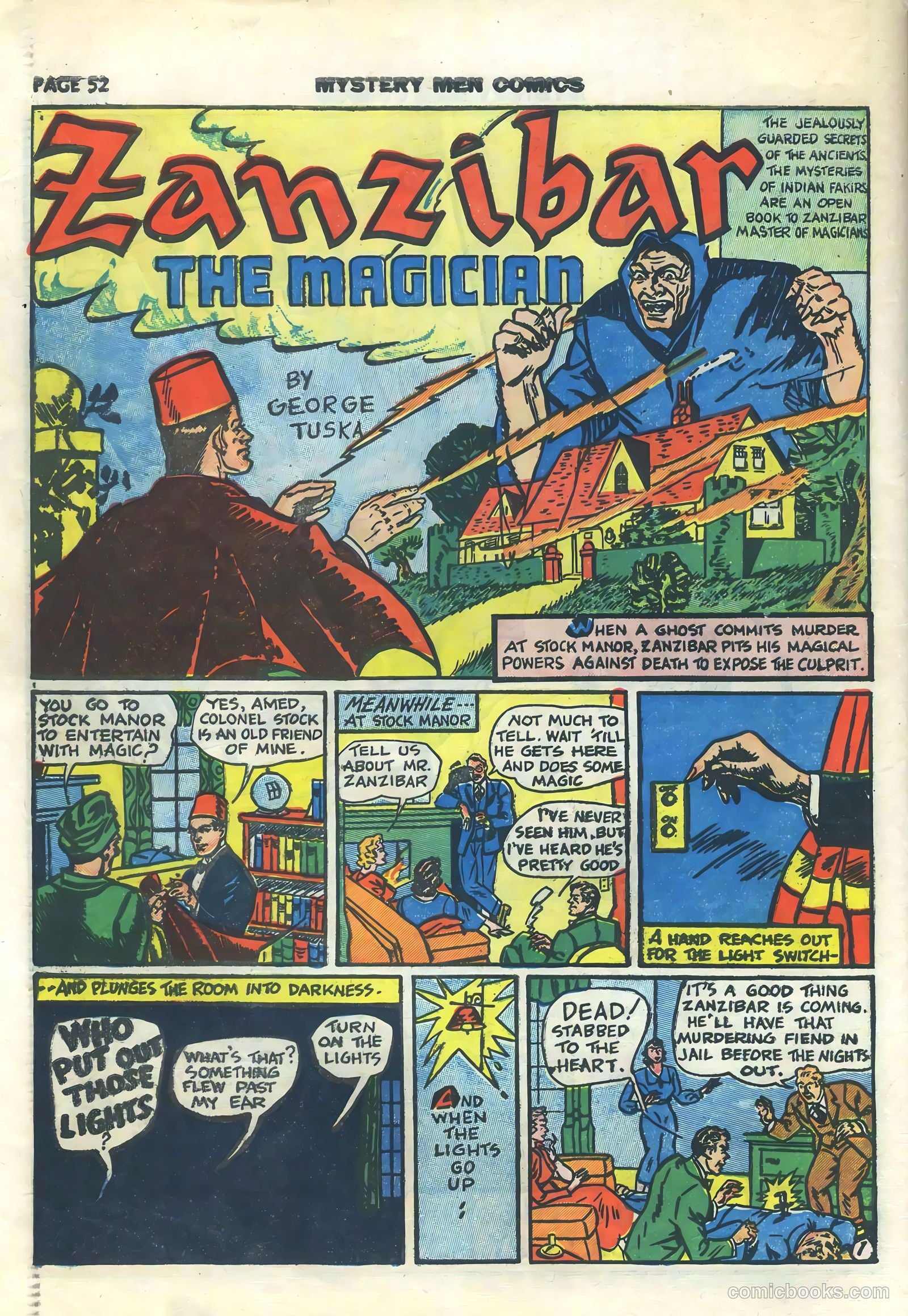 Mystery Men Comics #15 — page 54 of 68