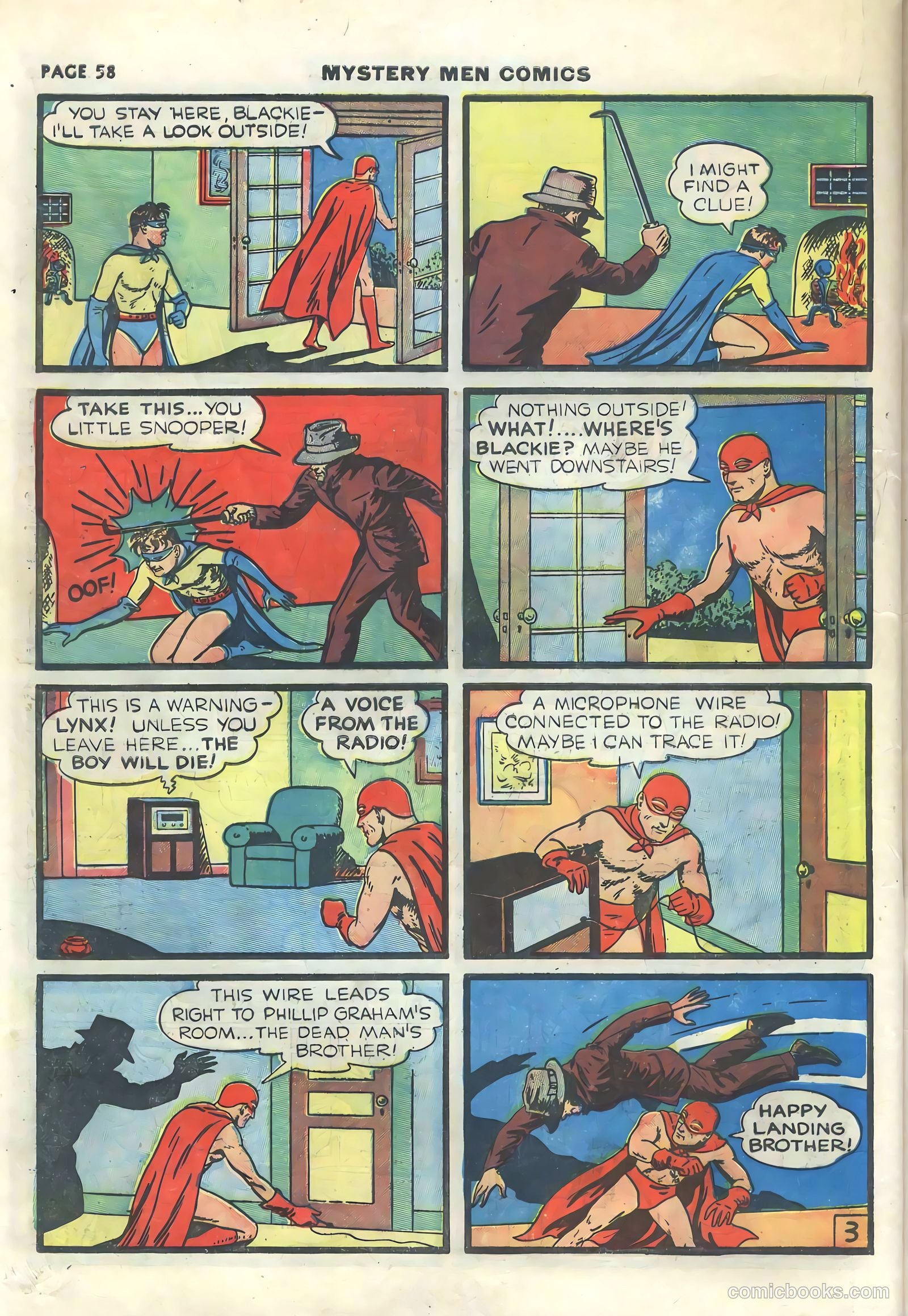 Mystery Men Comics #15 — page 60 of 68