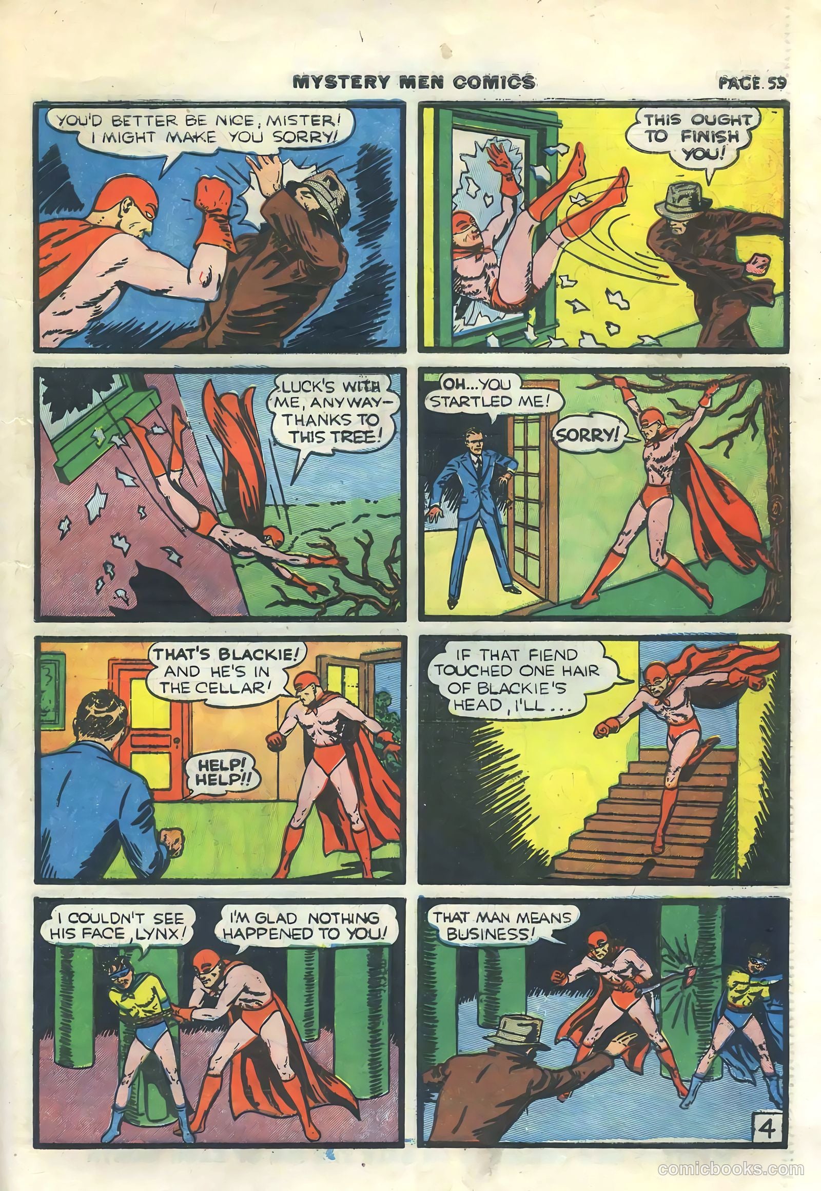 Mystery Men Comics #15 — page 61 of 68