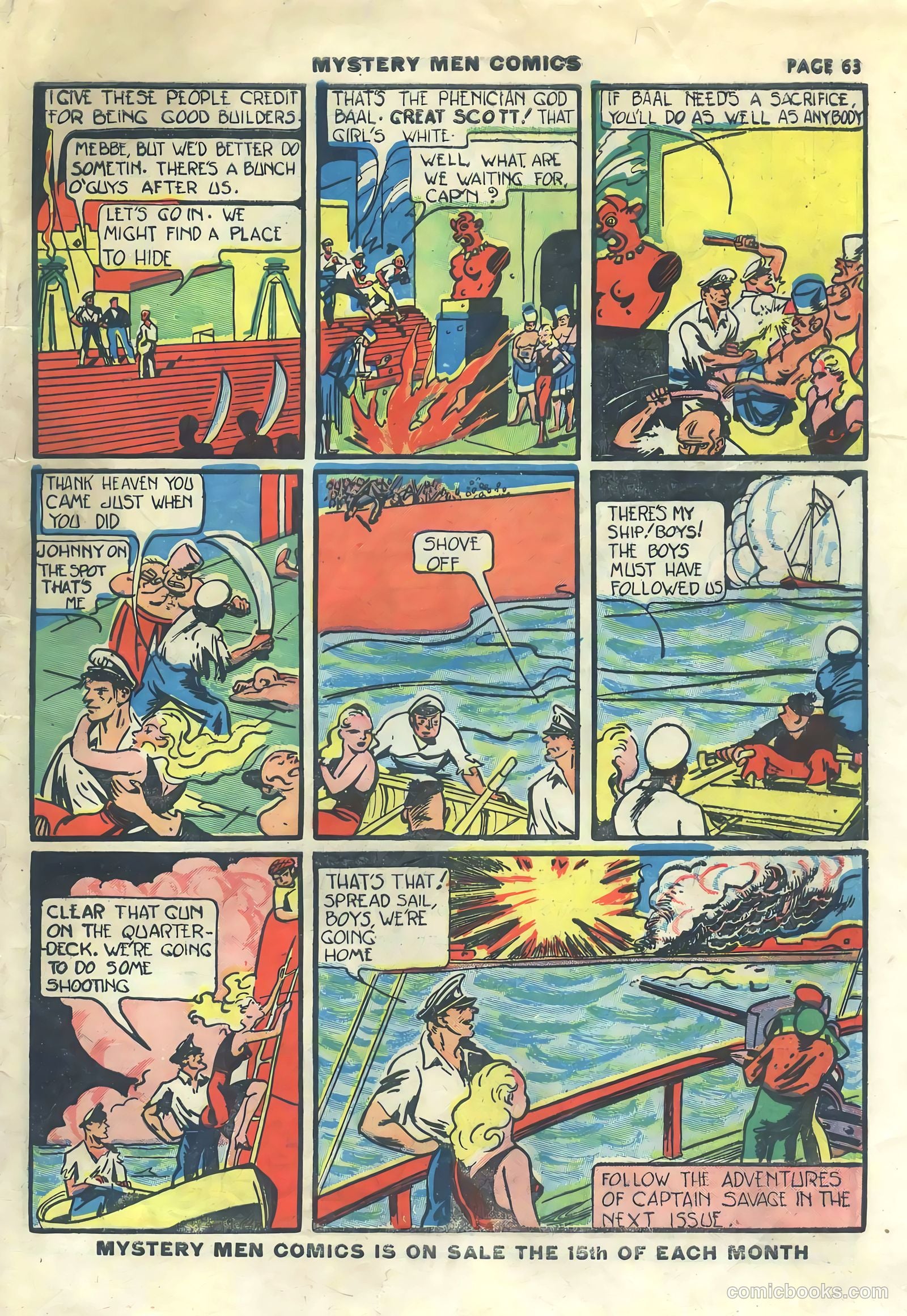 Mystery Men Comics #15 — page 65 of 68