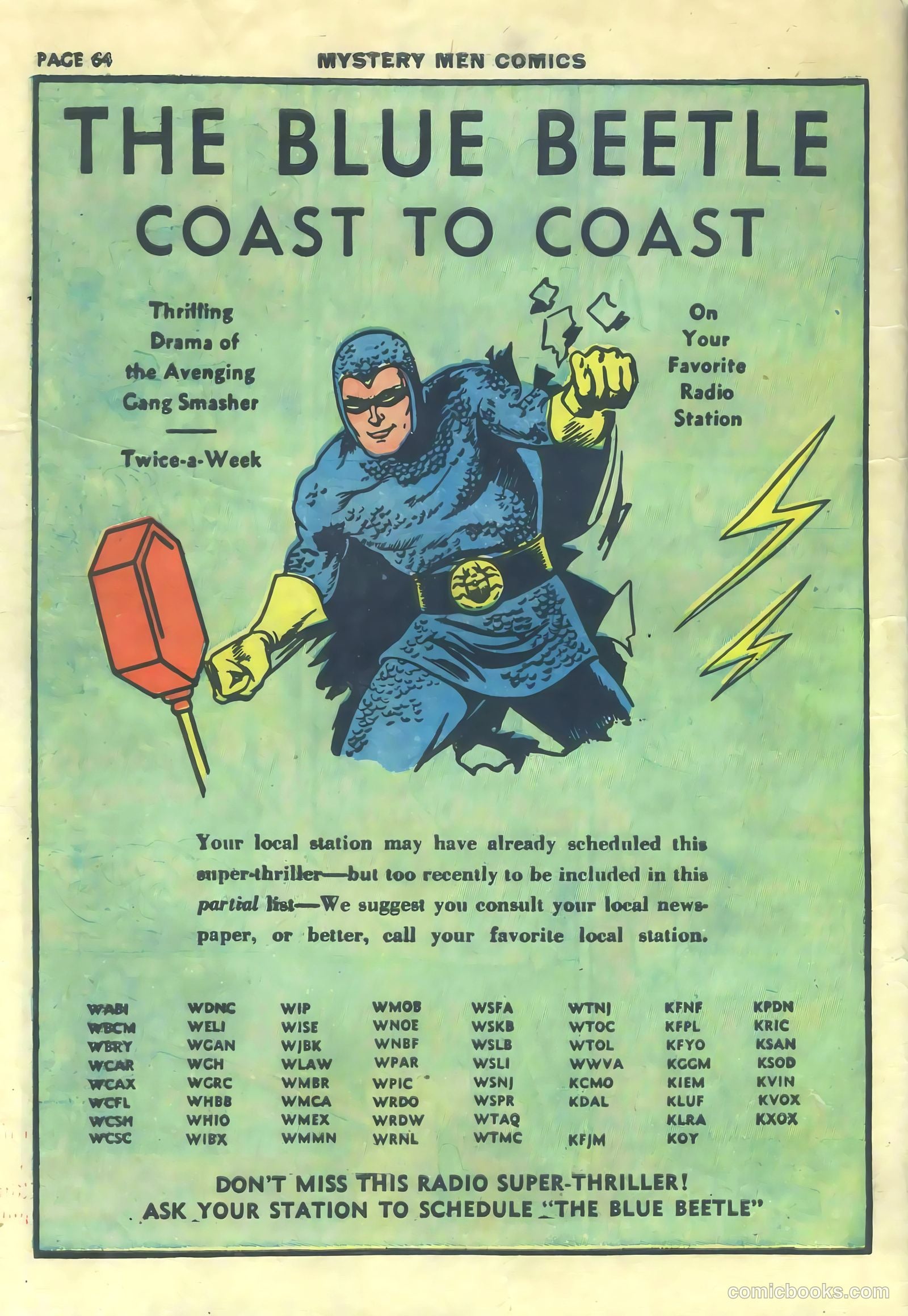 Mystery Men Comics #15 — page 66 of 68