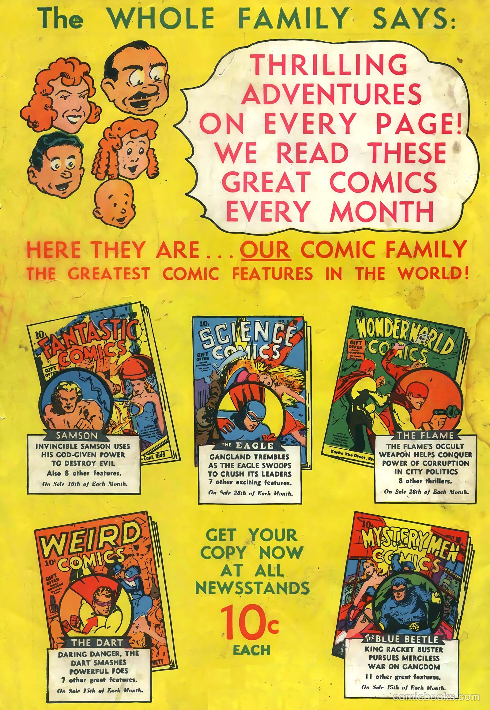 Mystery Men Comics #15 — page 68 of 68