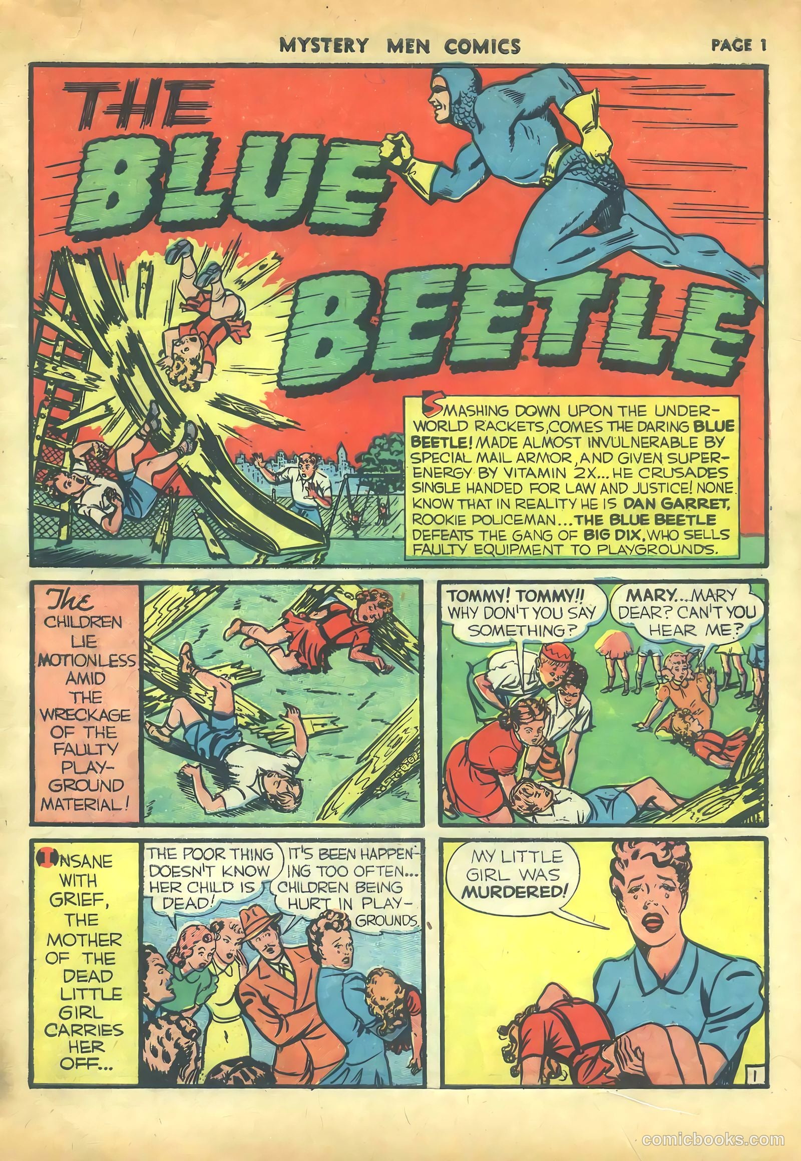 Mystery Men Comics #16 — page 3 of 68