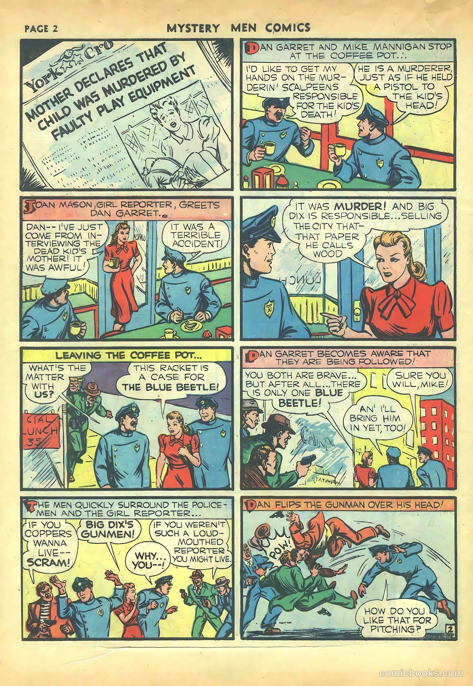 Mystery Men Comics #16 — page 4 of 68
