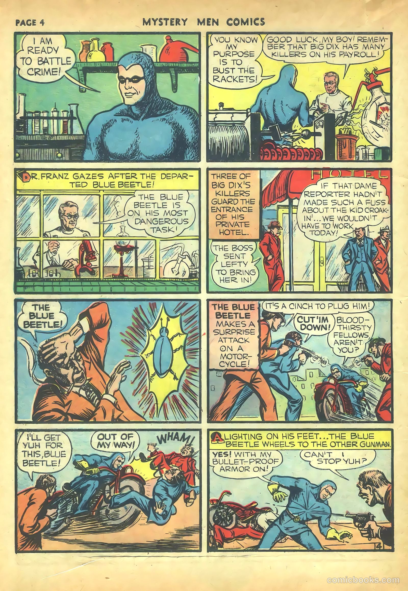 Mystery Men Comics #16 — page 6 of 68