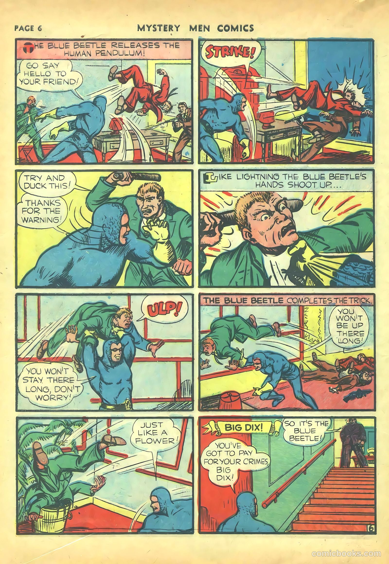 Mystery Men Comics #16 — page 8 of 68