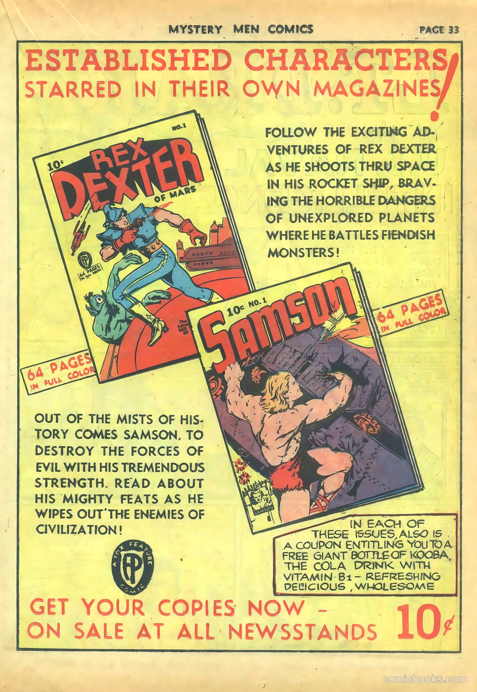 Mystery Men Comics #16 — page 35 of 68