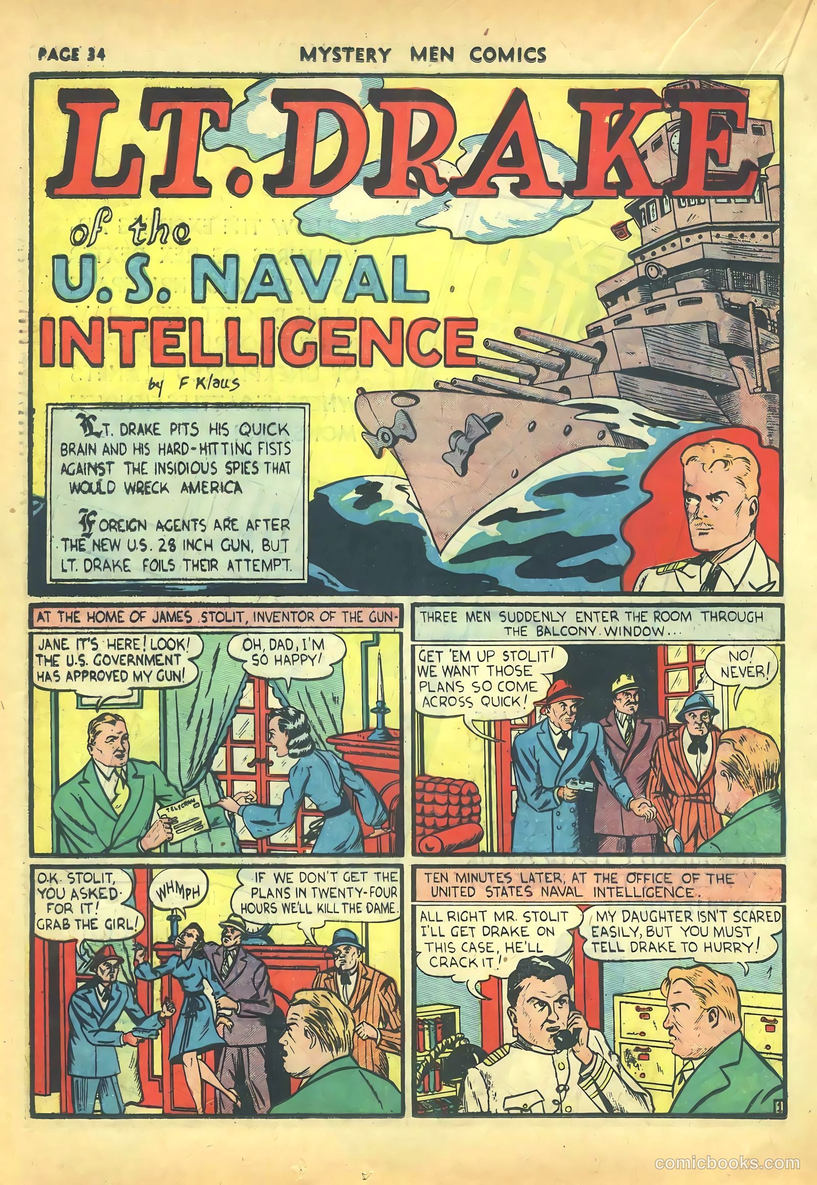 Mystery Men Comics #16 — page 36 of 68