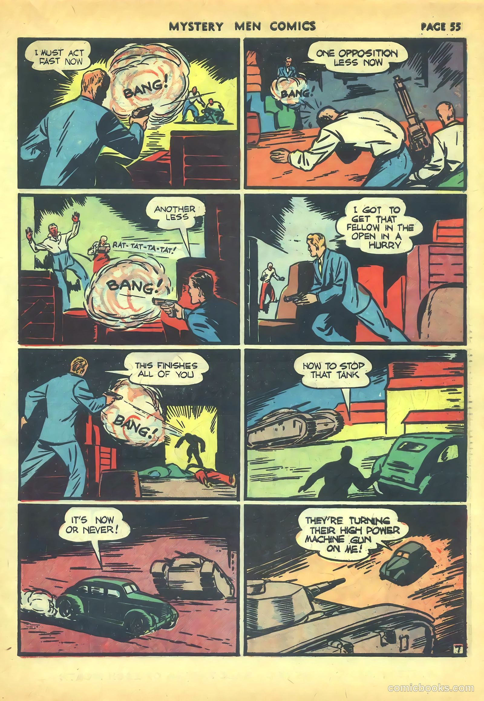 Mystery Men Comics #16 — page 57 of 68