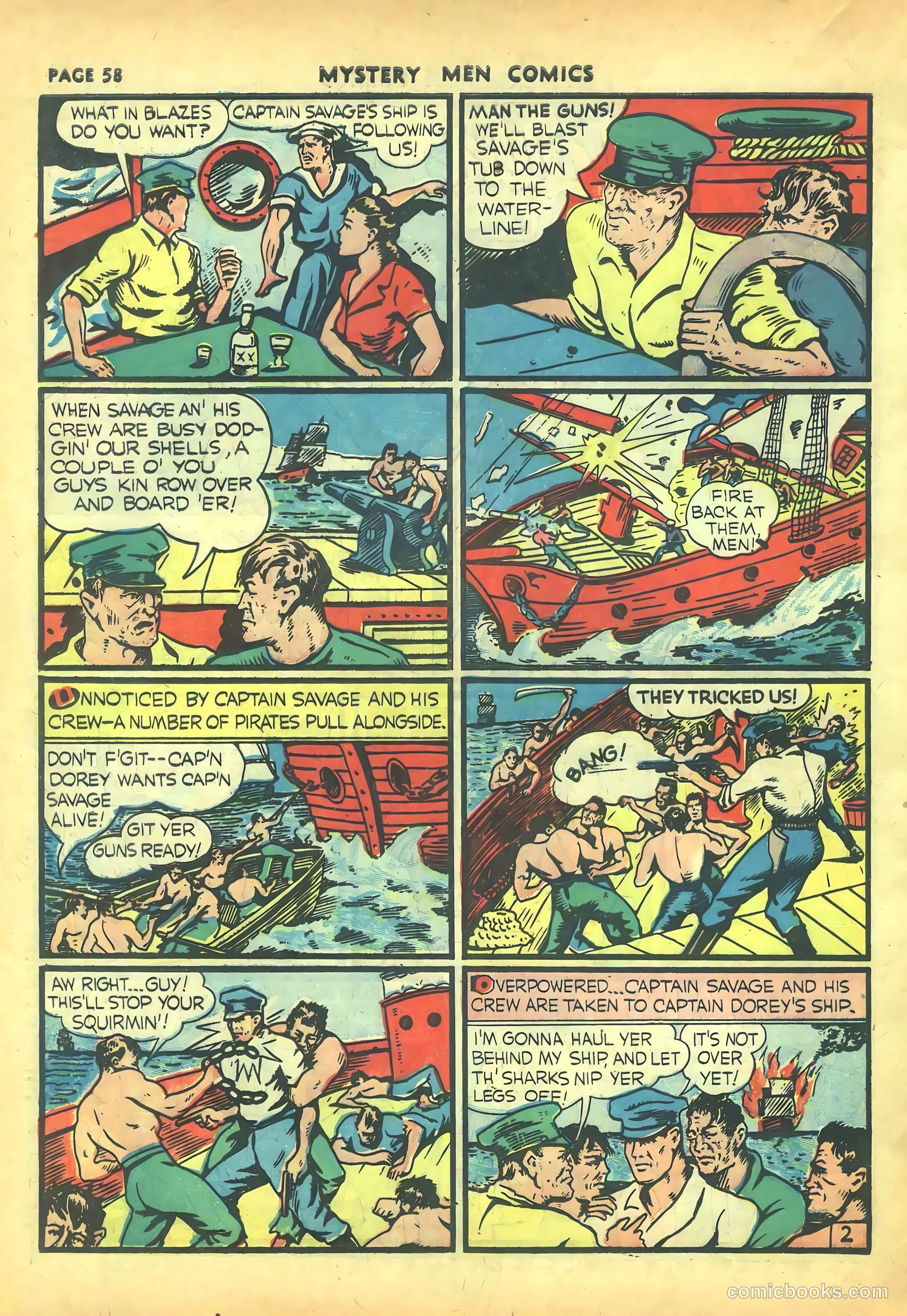 Mystery Men Comics #16 — page 60 of 68