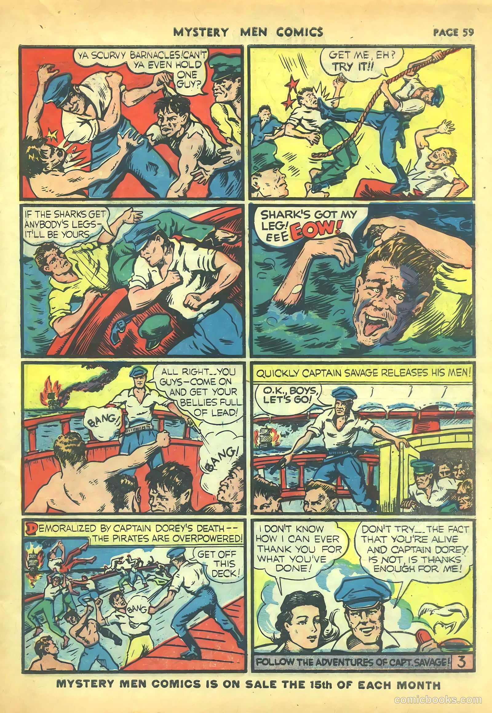 Mystery Men Comics #16 — page 61 of 68