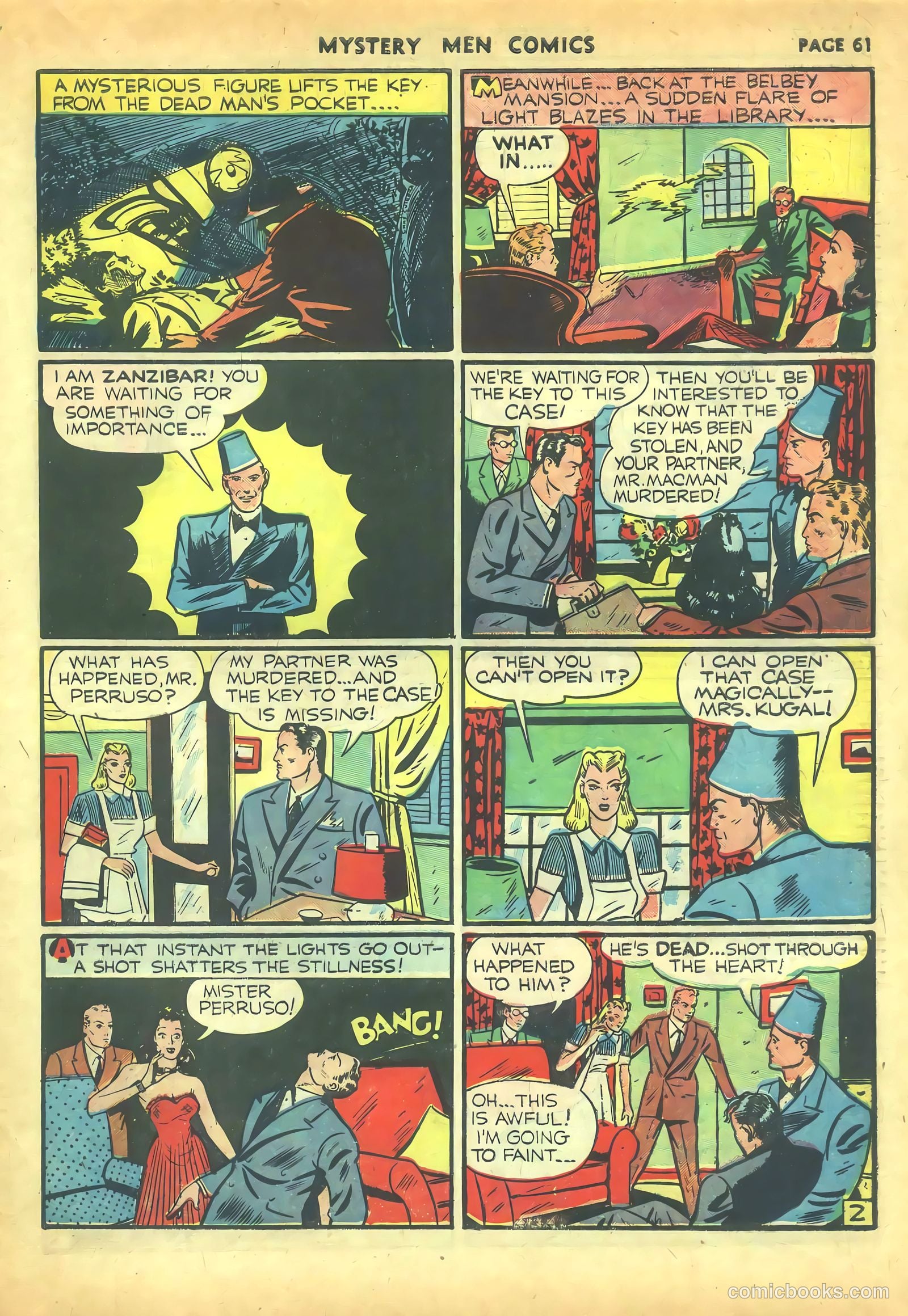 Mystery Men Comics #16 — page 63 of 68