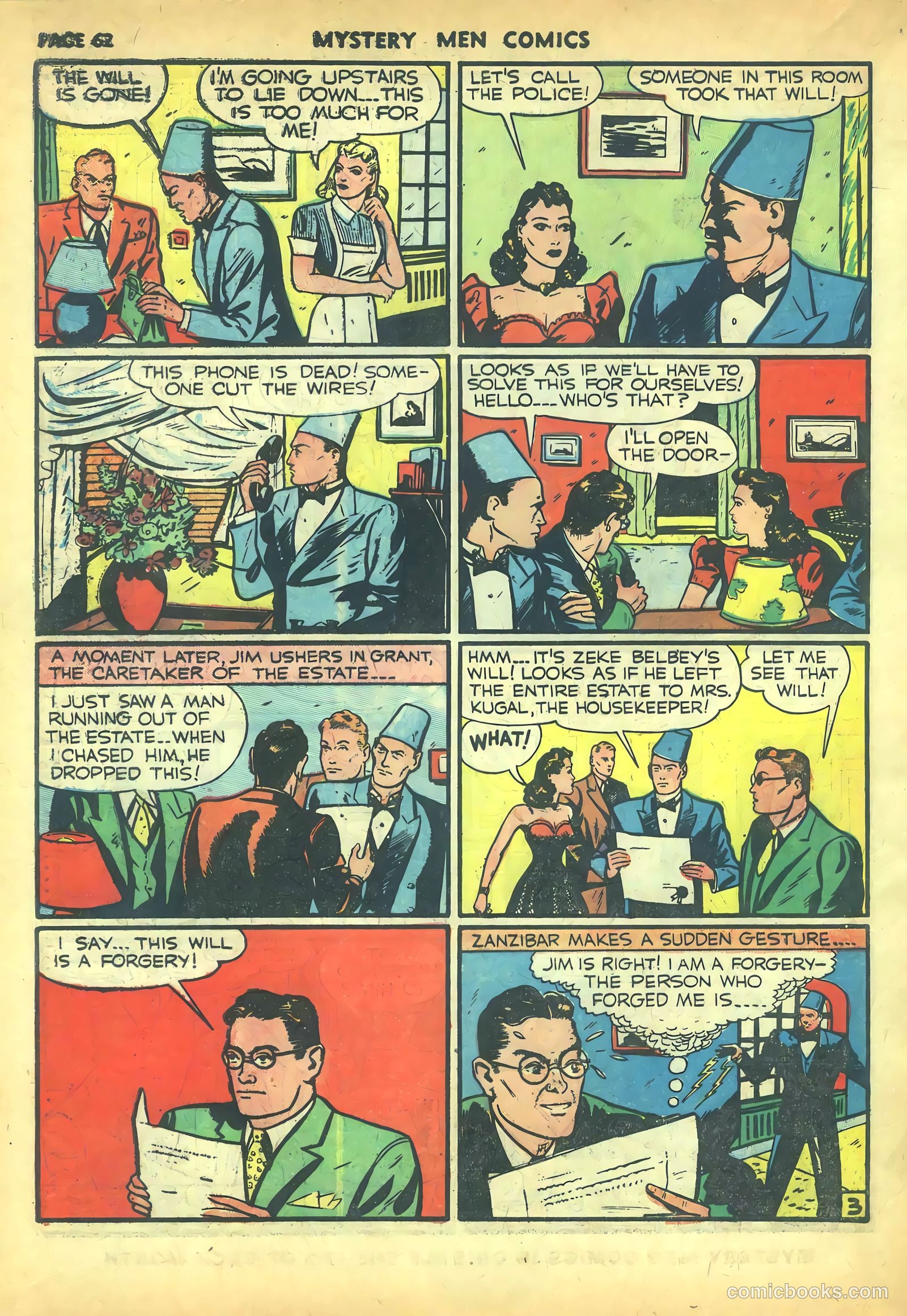 Mystery Men Comics #16 — page 64 of 68