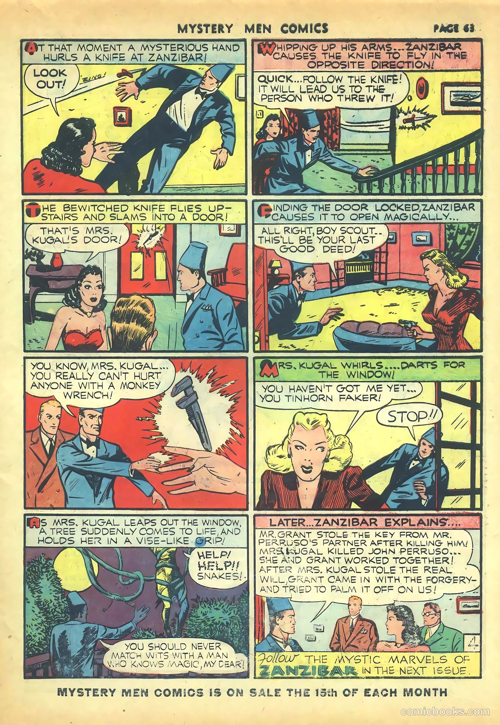 Mystery Men Comics #16 — page 65 of 68