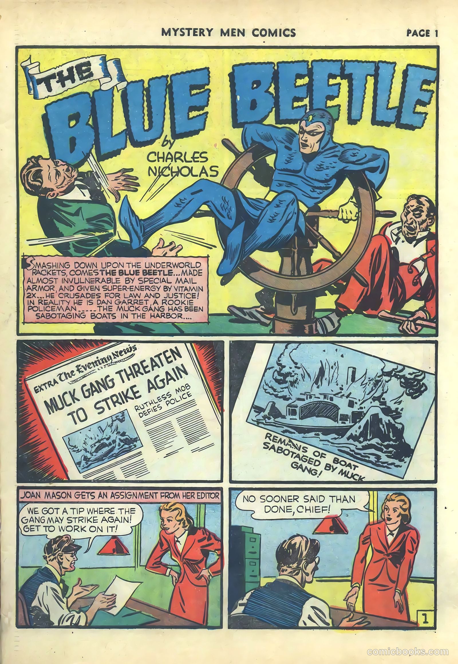 Mystery Men Comics #17 — page 3 of 68