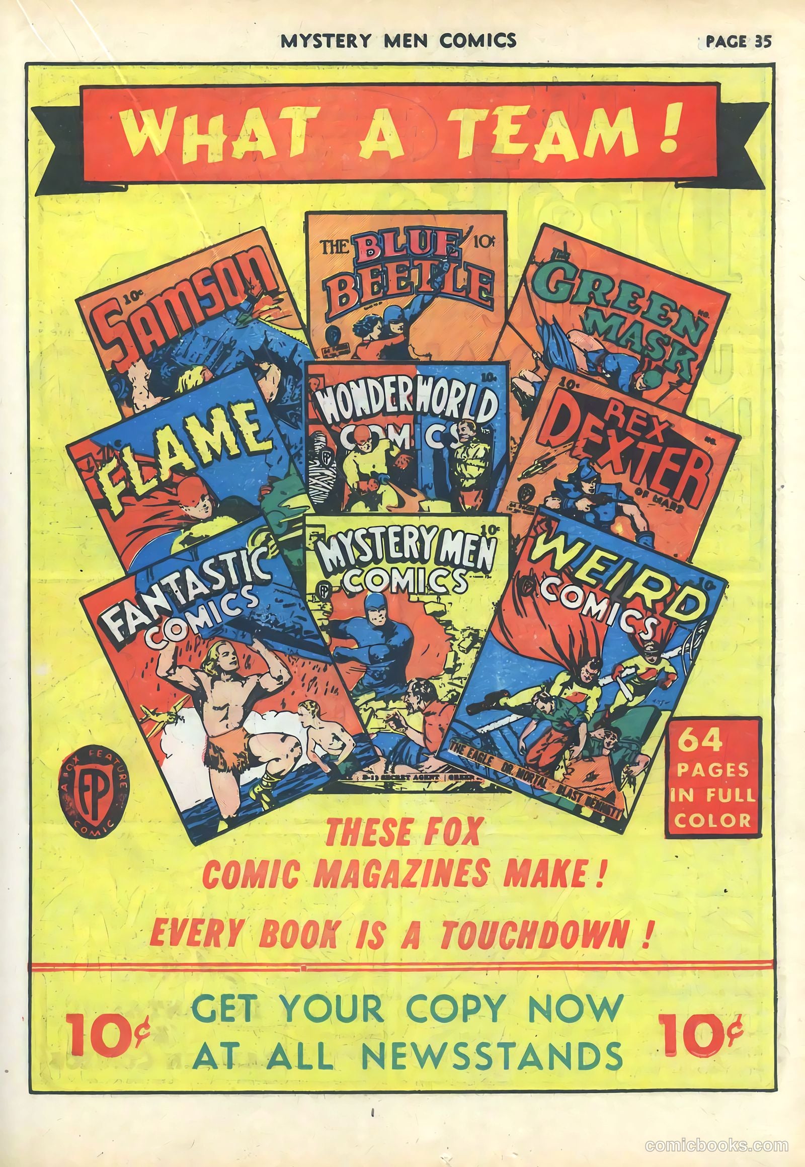Mystery Men Comics #17 — page 37 of 68