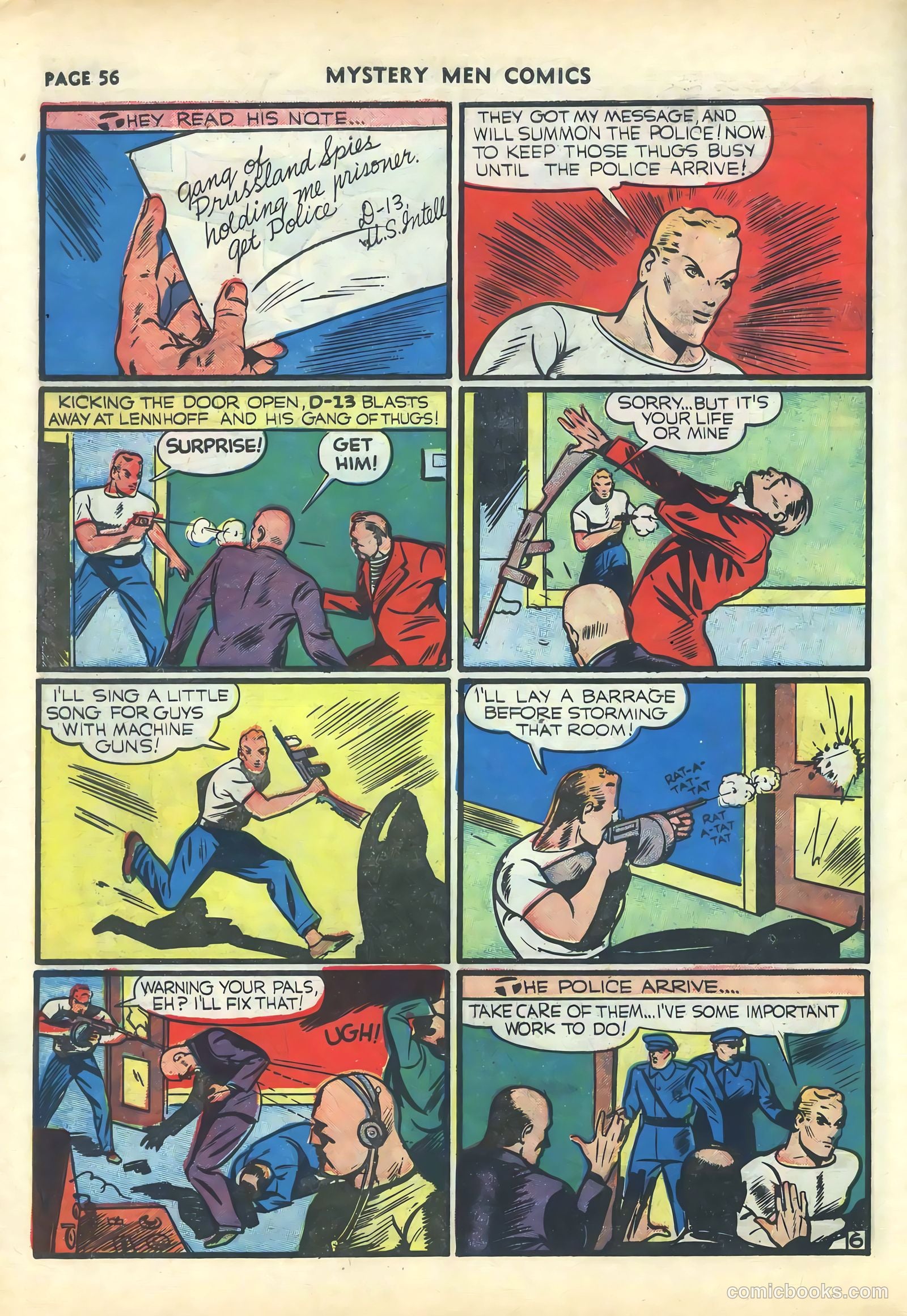 Mystery Men Comics #17 — page 58 of 68