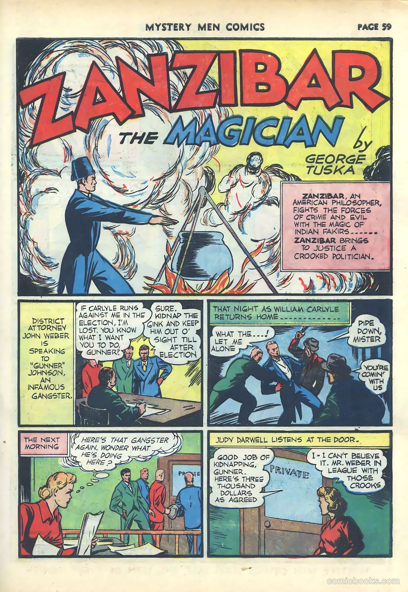 Mystery Men Comics #17 — page 61 of 68