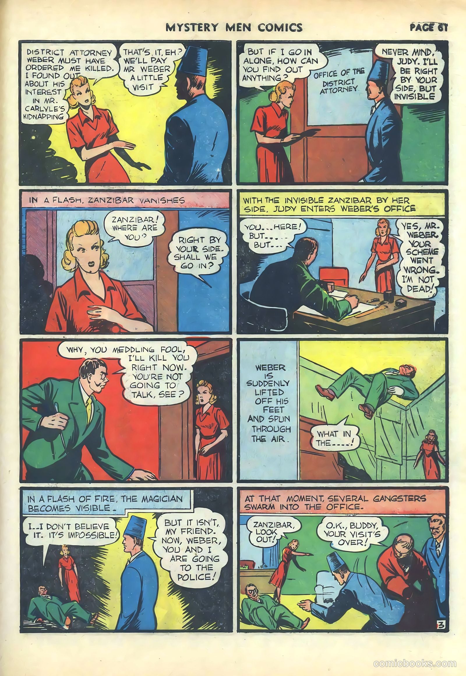 Mystery Men Comics #17 — page 63 of 68