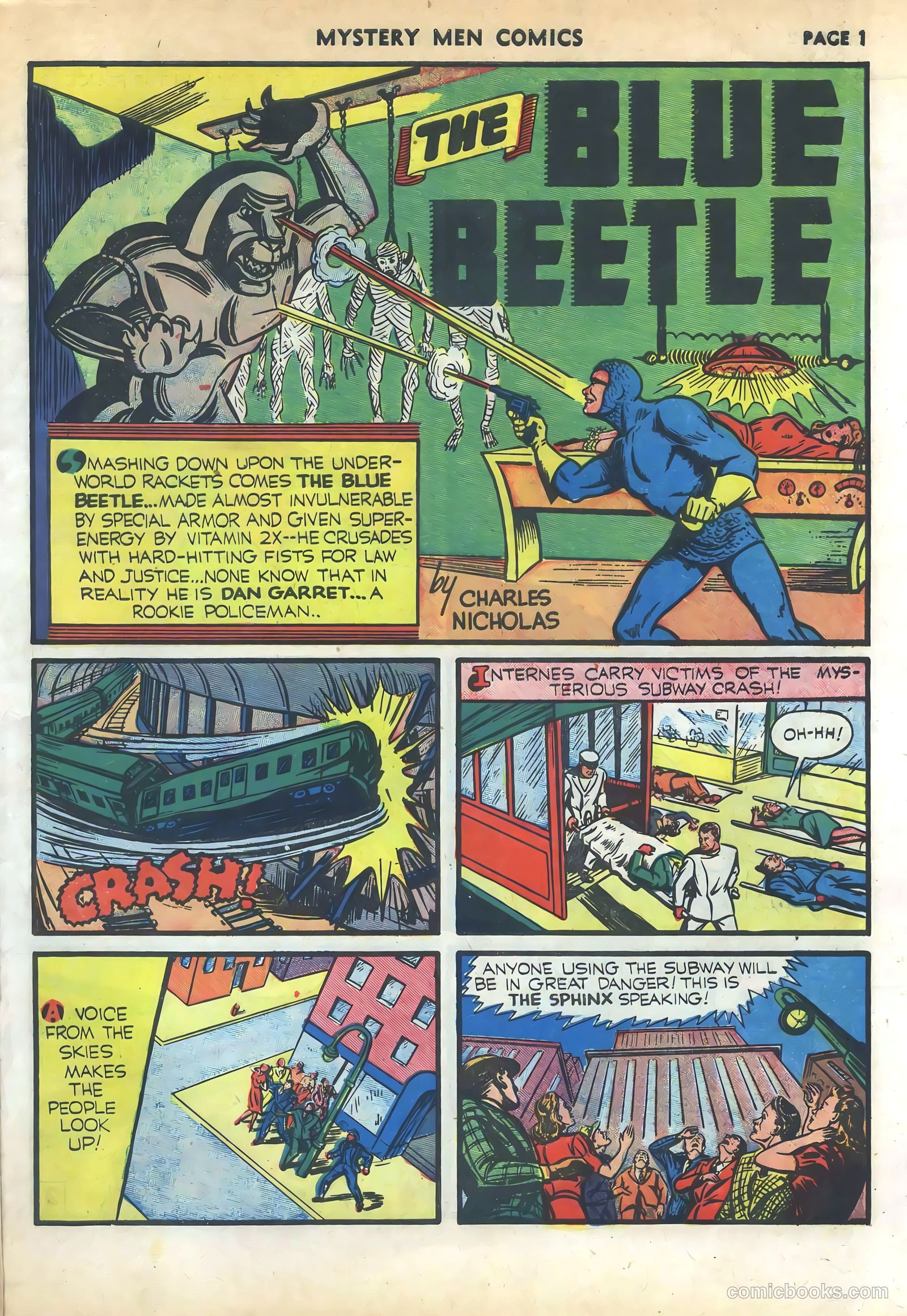 Mystery Men Comics #18 — page 3 of 68