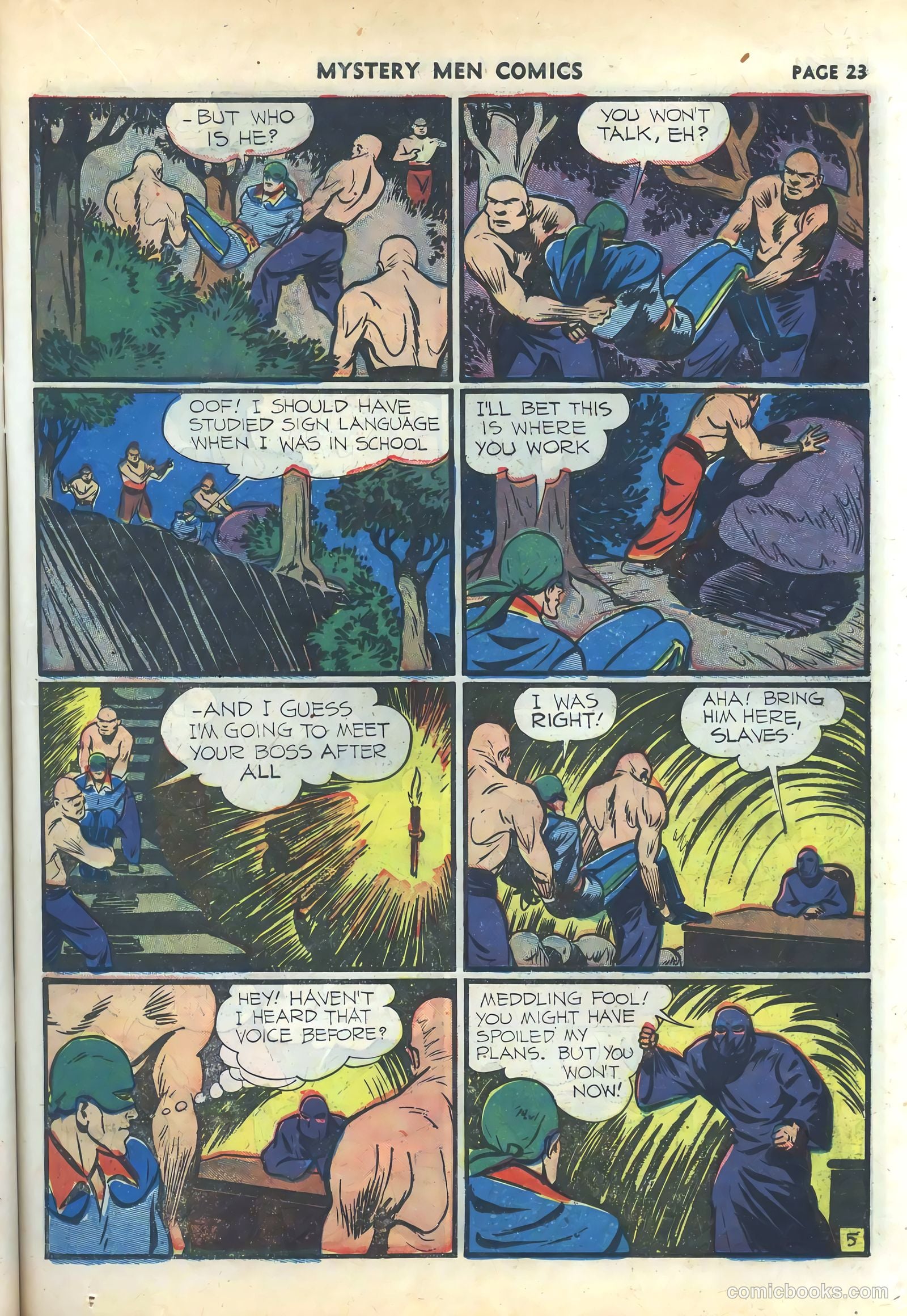 Mystery Men Comics #18 — page 25 of 68