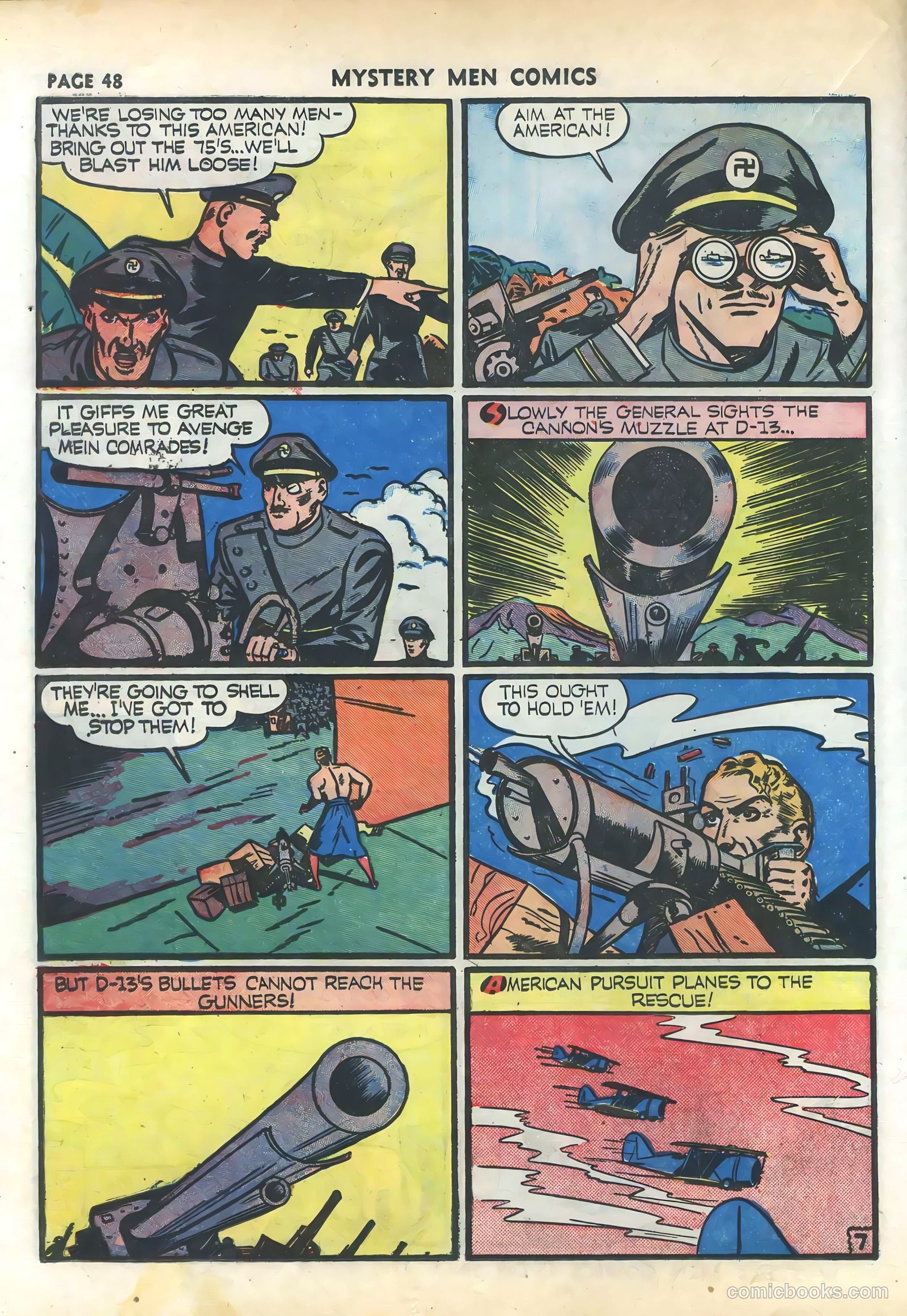 Mystery Men Comics #18 — page 50 of 68