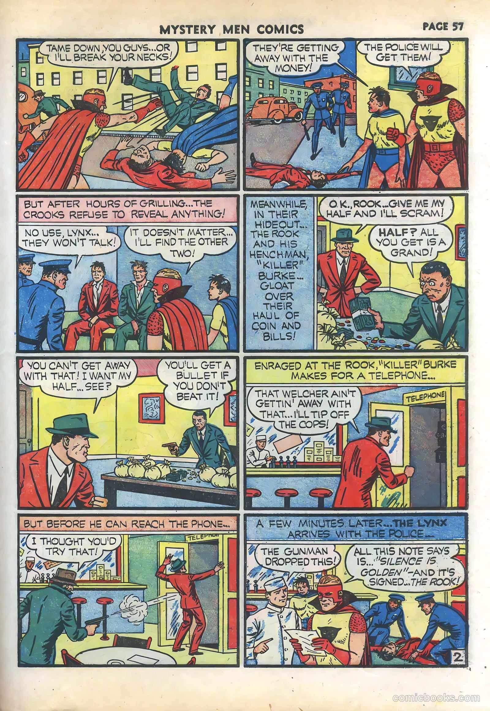 Mystery Men Comics #18 — page 59 of 68