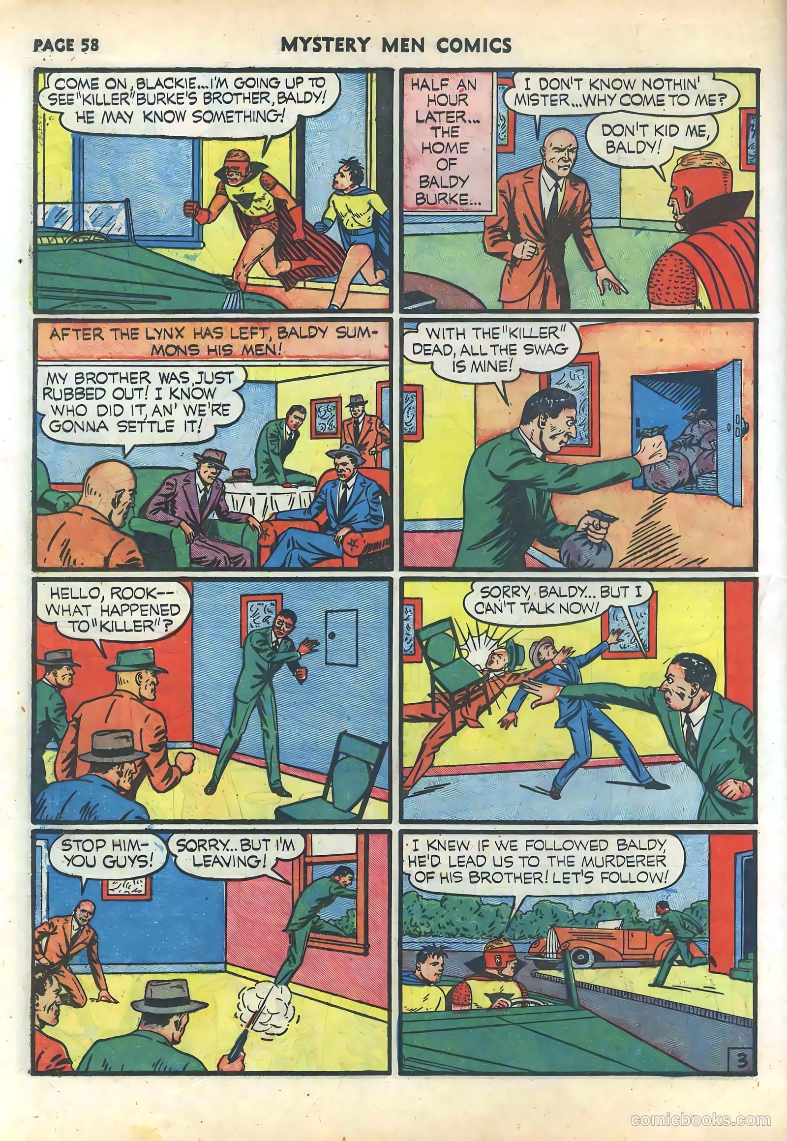 Mystery Men Comics #18 — page 60 of 68