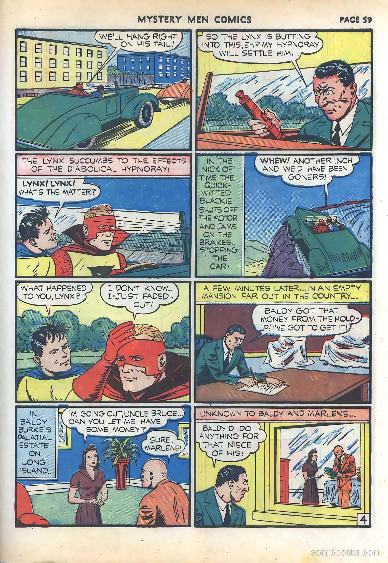 Mystery Men Comics #18 — page 61 of 68