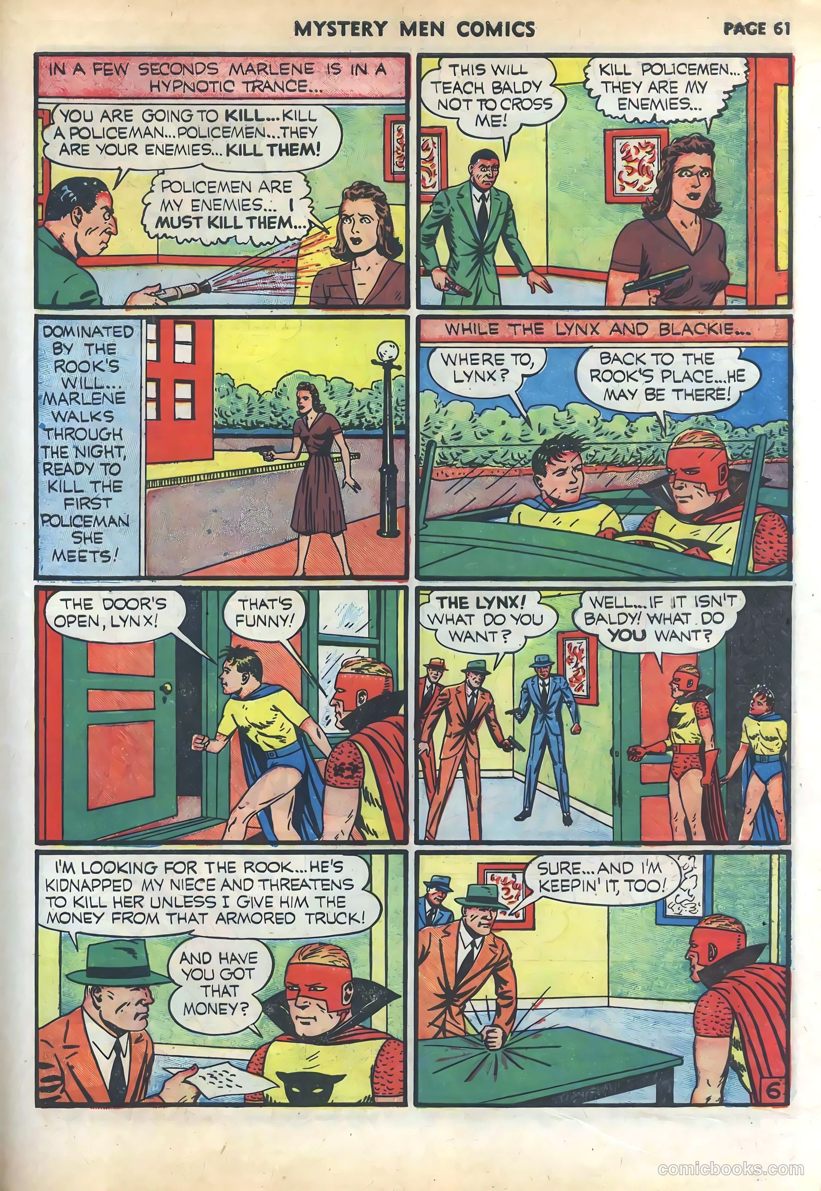 Mystery Men Comics #18 — page 63 of 68