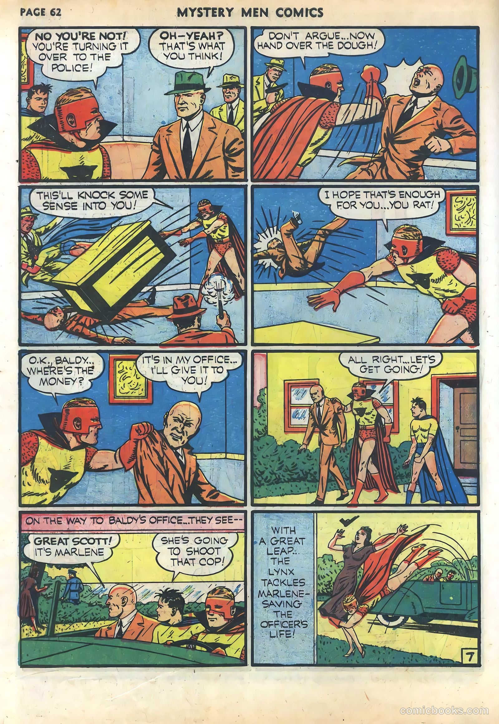 Mystery Men Comics #18 — page 64 of 68