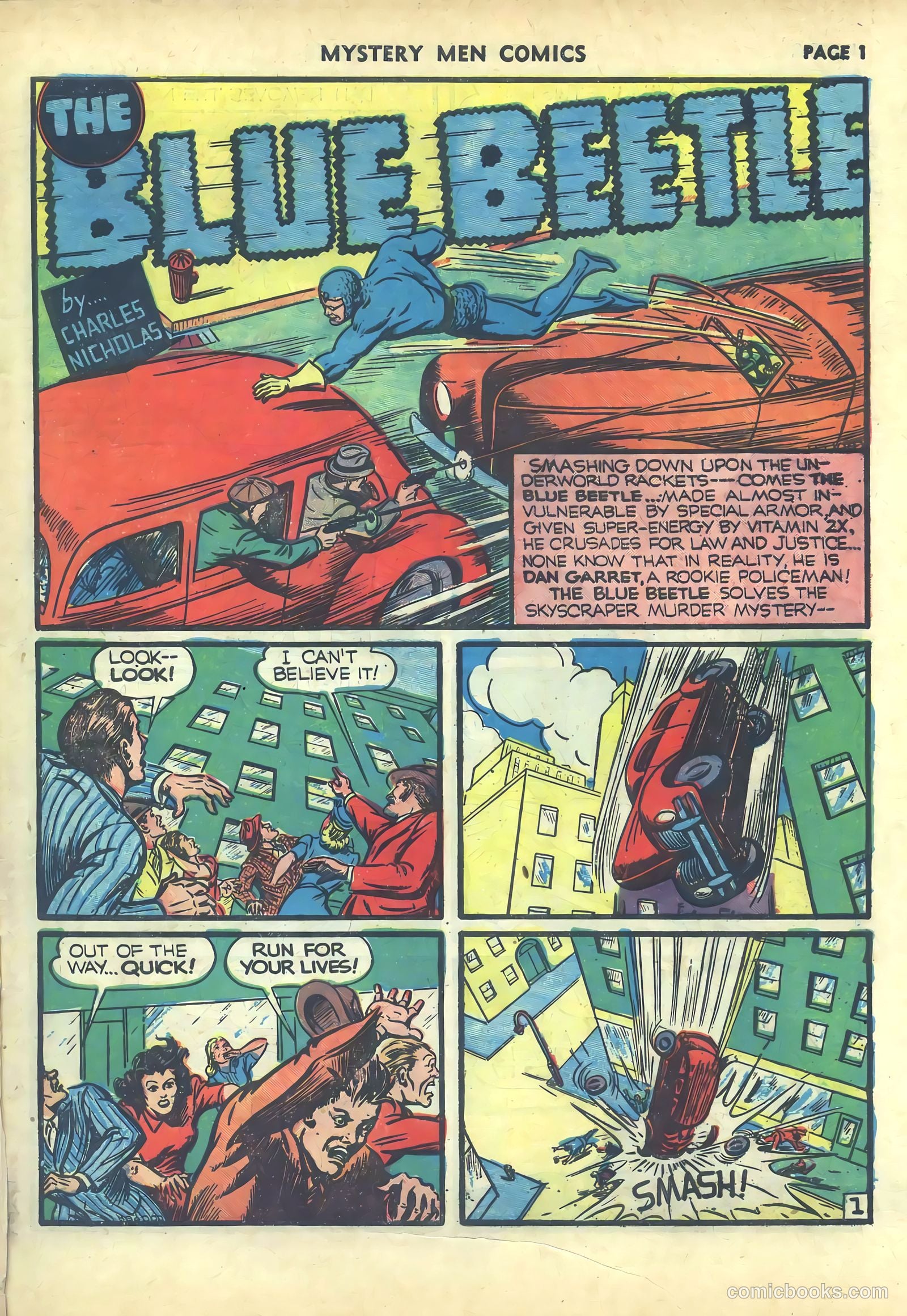 Mystery Men Comics #19 — page 3 of 68