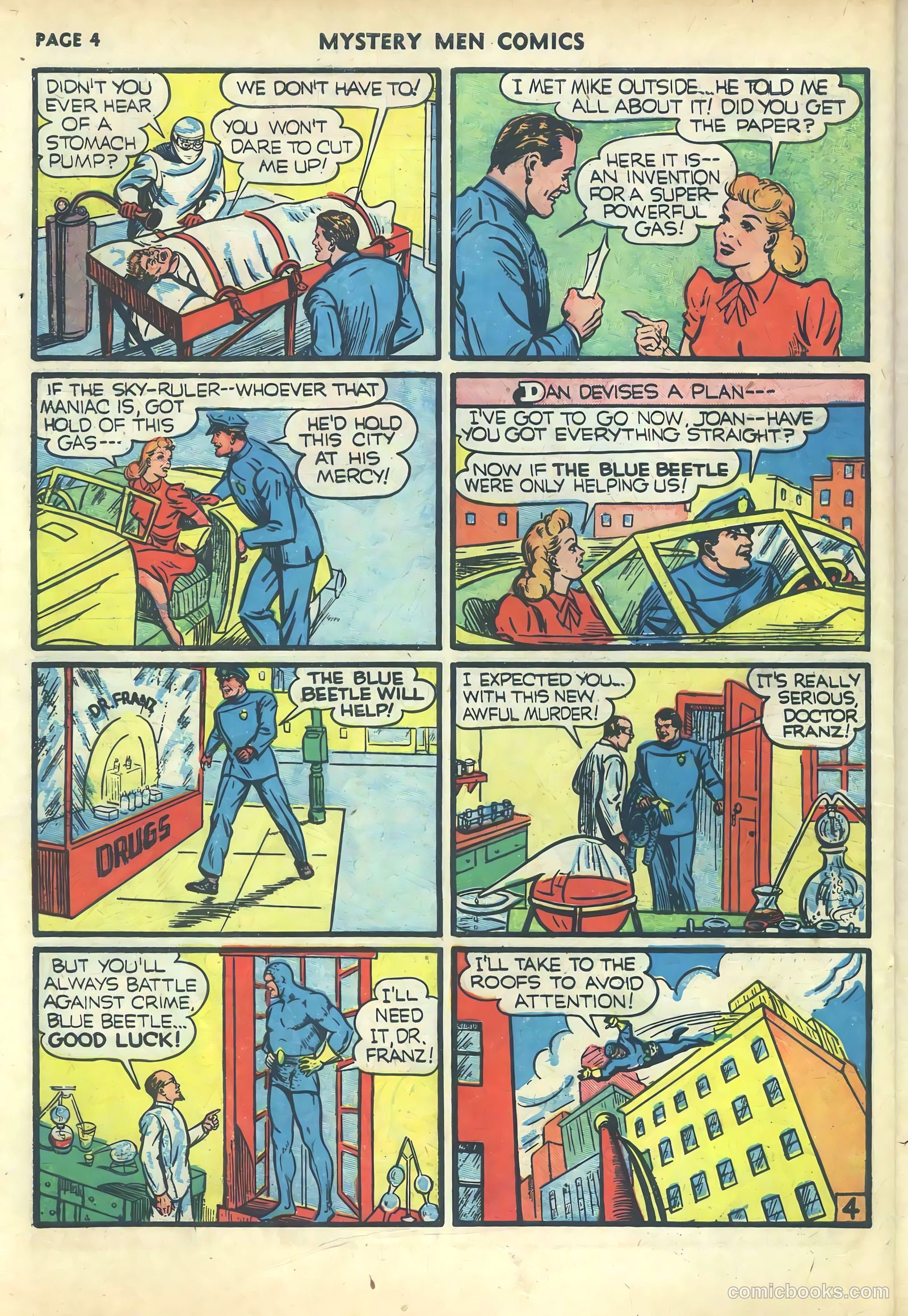 Mystery Men Comics #19 — page 6 of 68
