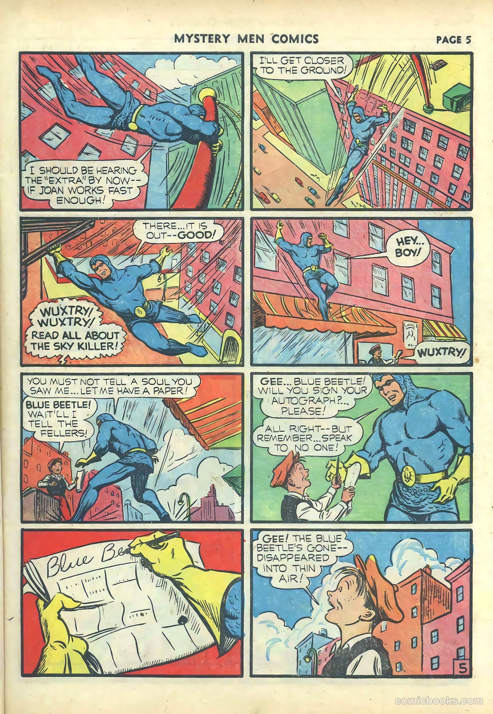 Mystery Men Comics #19 — page 7 of 68