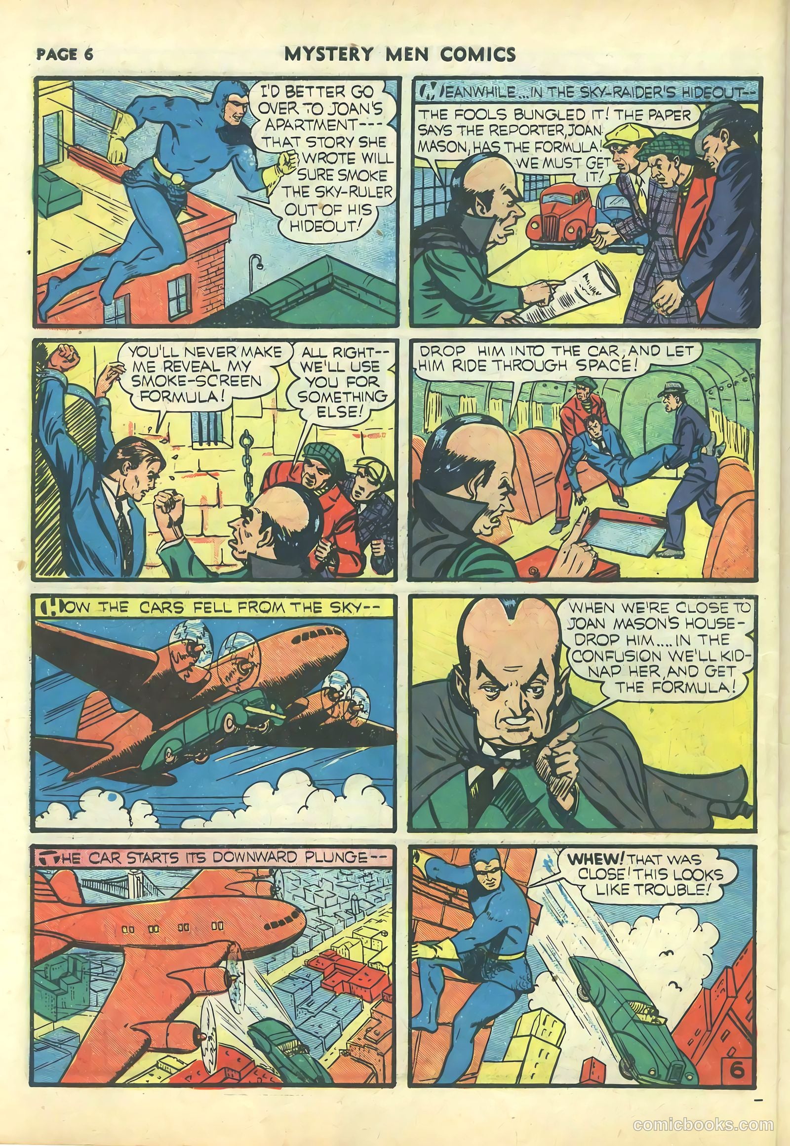 Mystery Men Comics #19 — page 8 of 68